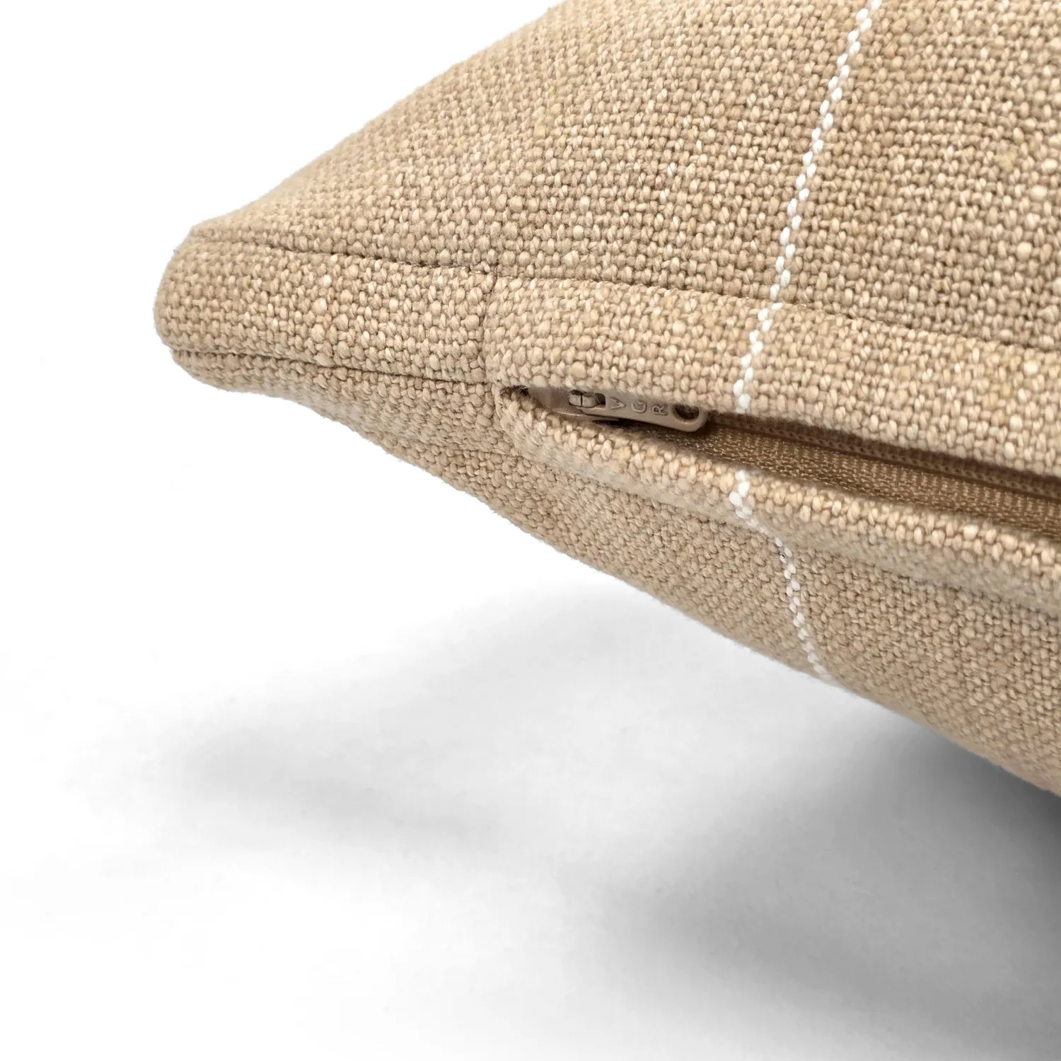 Kissenbezug - Martina Stripe (beige/weiß)