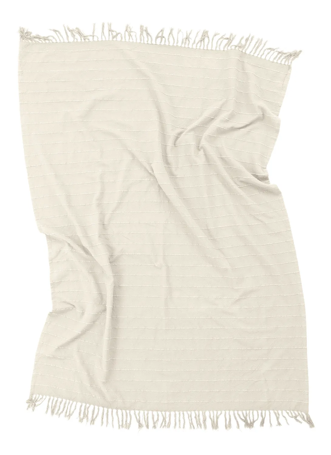 Decken - Nalani cotton throw (creme)