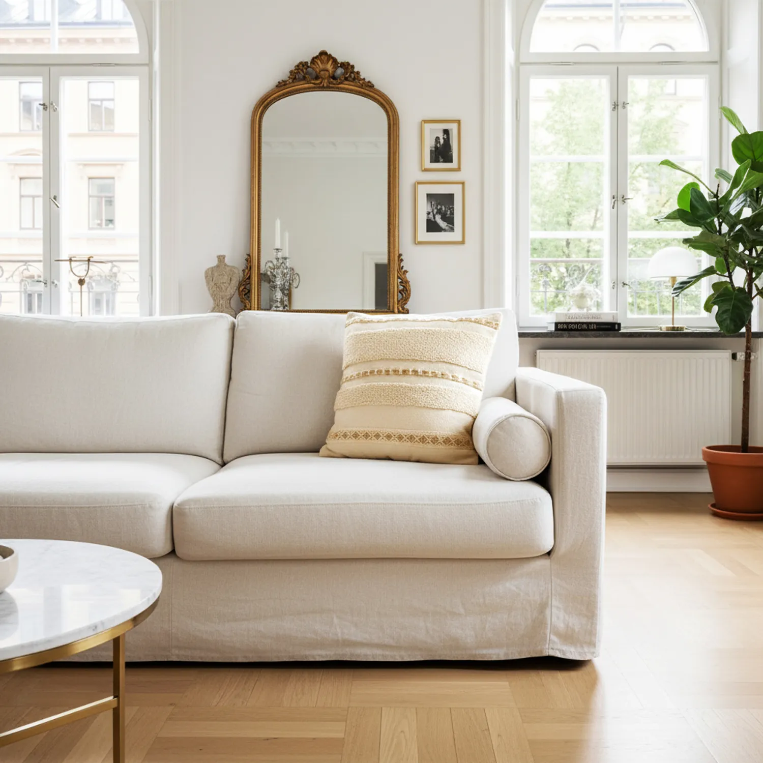 Kissenbezug - Pictou (cremefarben)