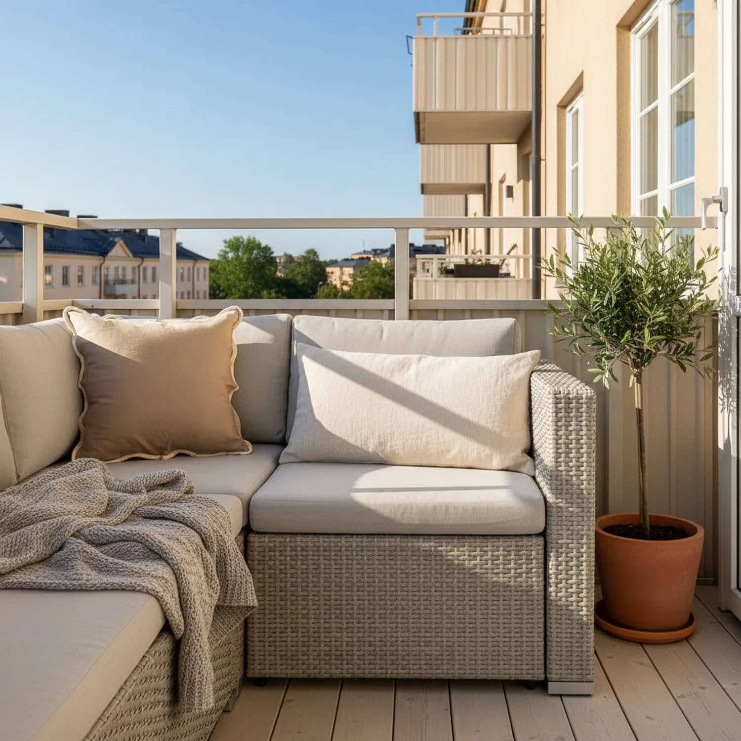 Kissenbezug - Yrsa (dunkelbeige)