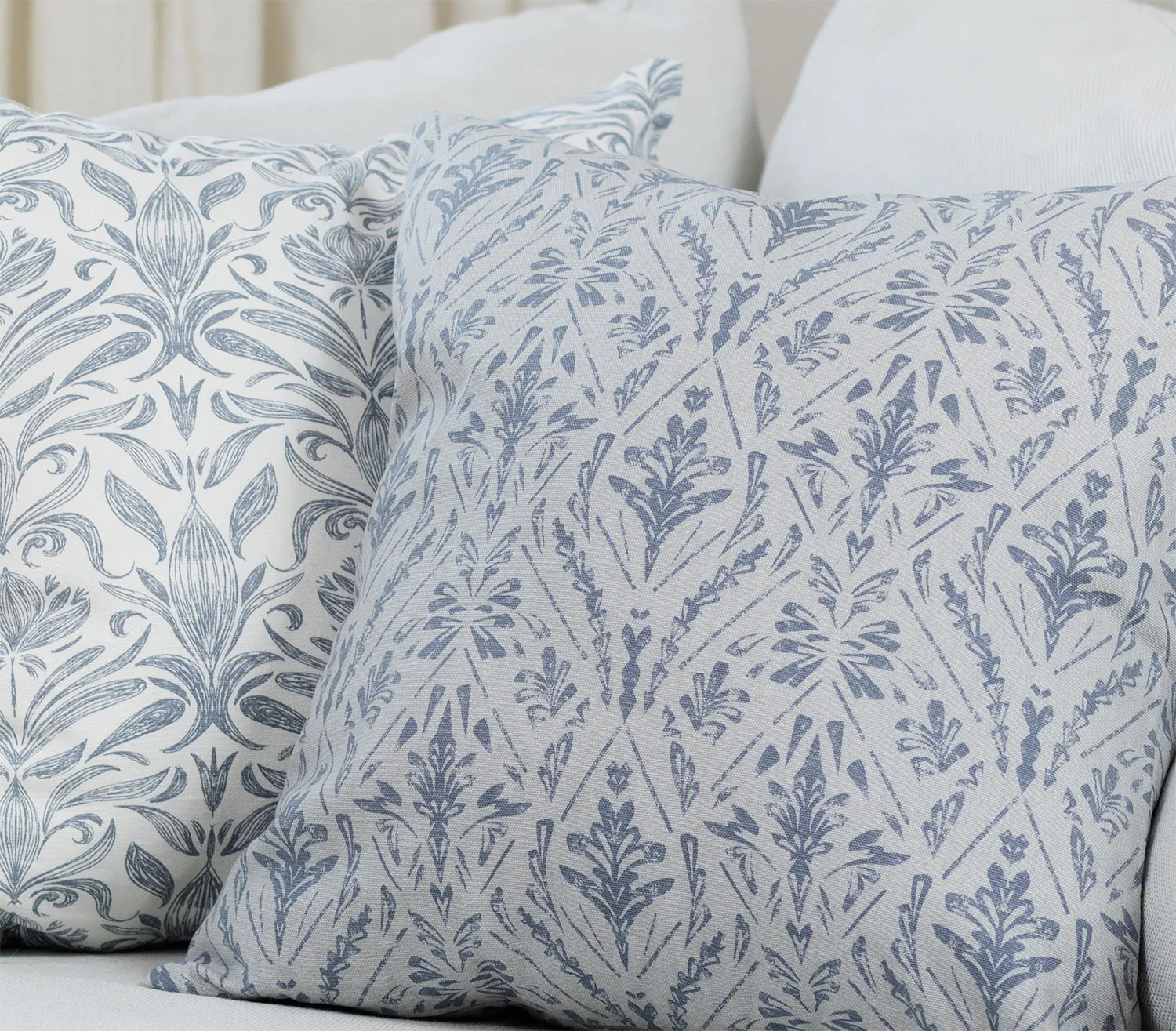 Kissenbezug x 2 - Helmi (blau)