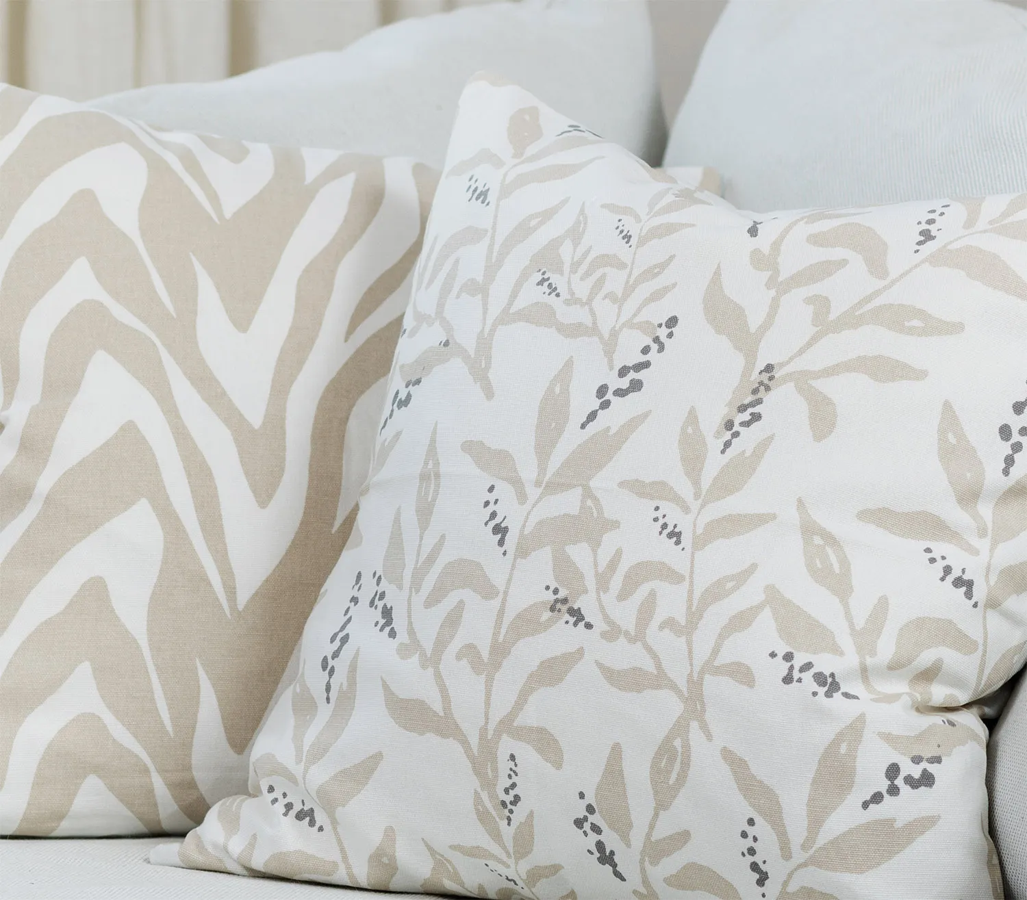 Kissenbezug x 2 - Laura (beige)