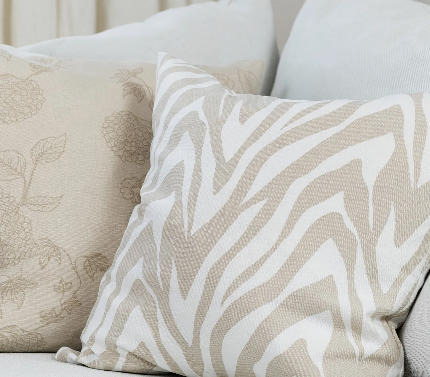 Kissenbezug x 2 - Minna (beige)