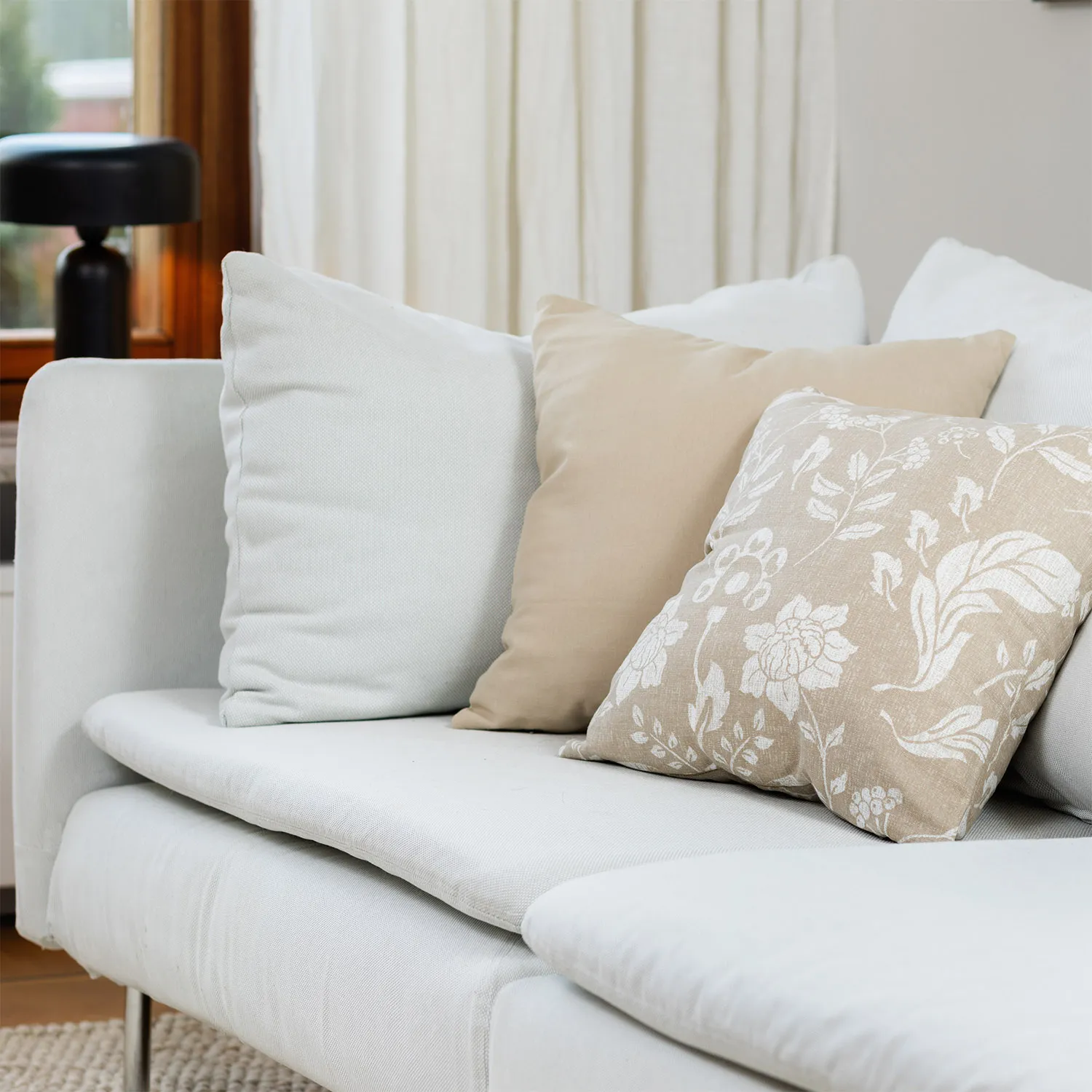 Kissenbezug x 2 - Onni (beige)