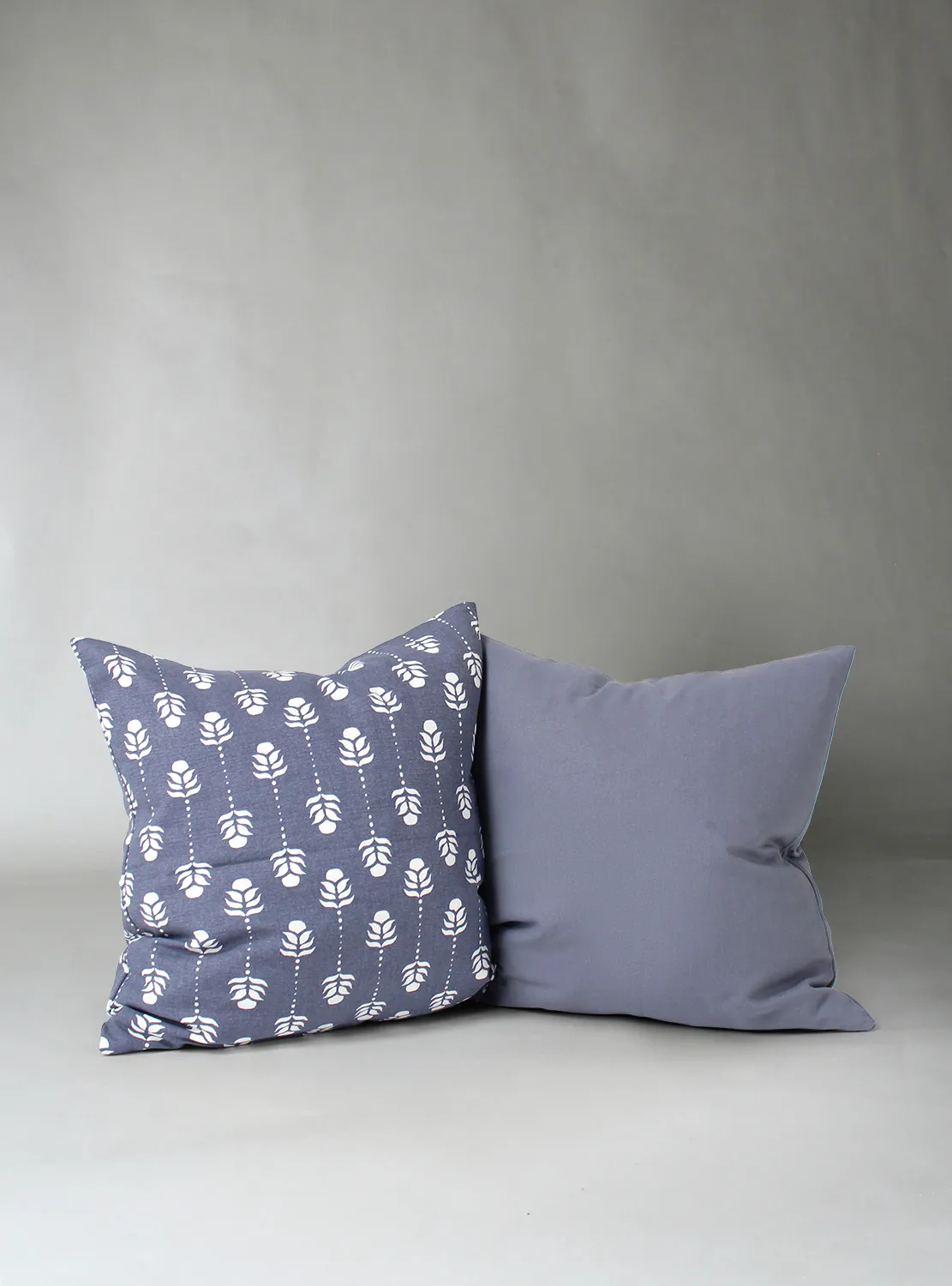 Housse de coussin lot de 2 - Sari (bleu)