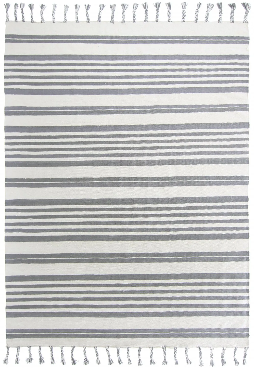 Baumwollteppich - Lehi (grau)