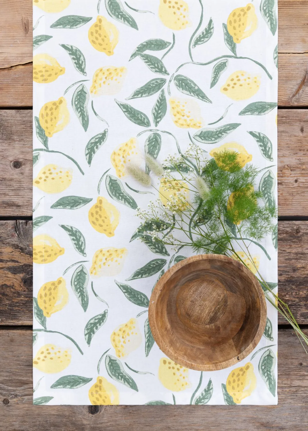 Chemins de table - Chemins Lemon (jaune)