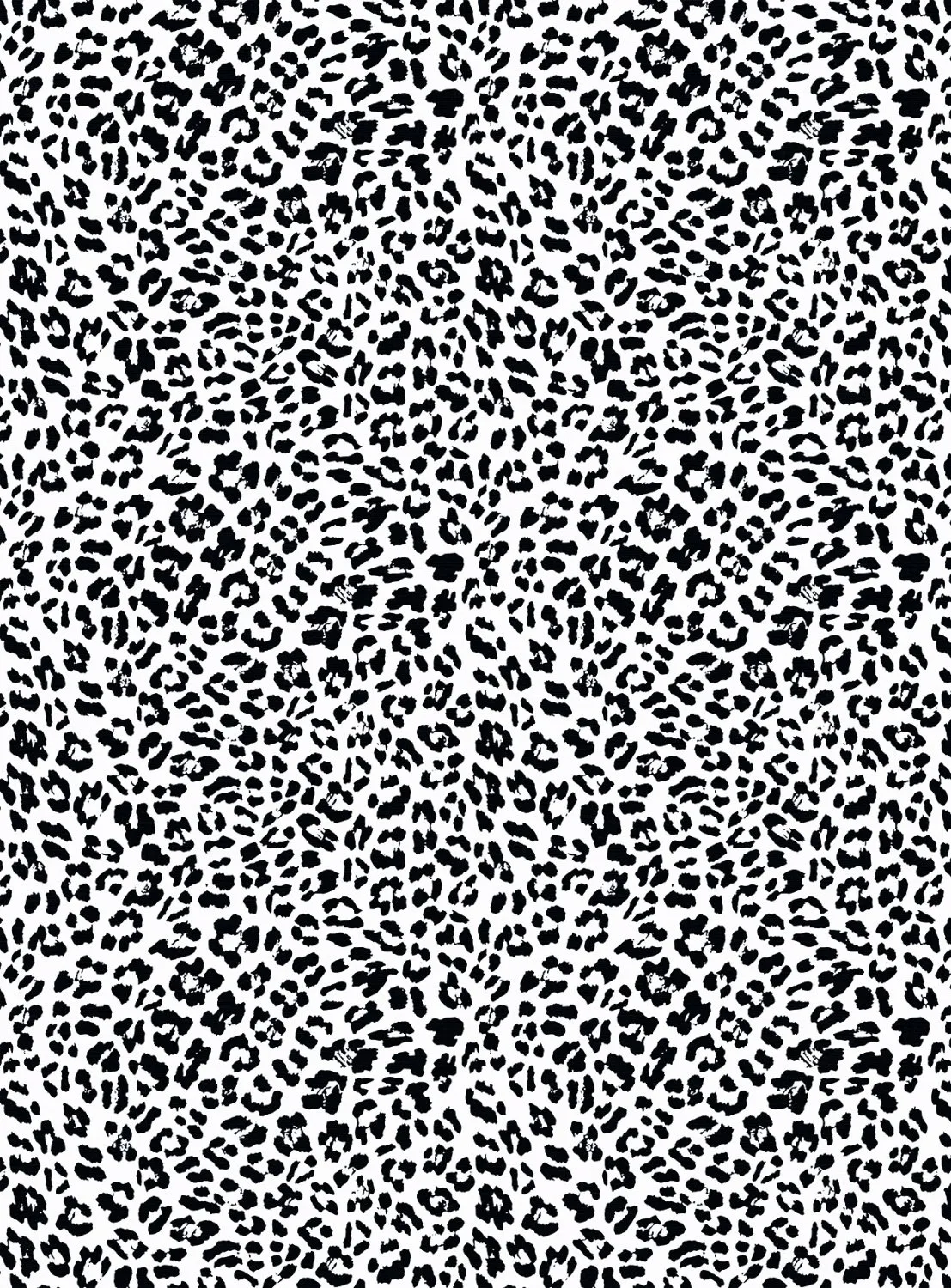 Wilton-Teppich - Leopard (schwarz/weiß)