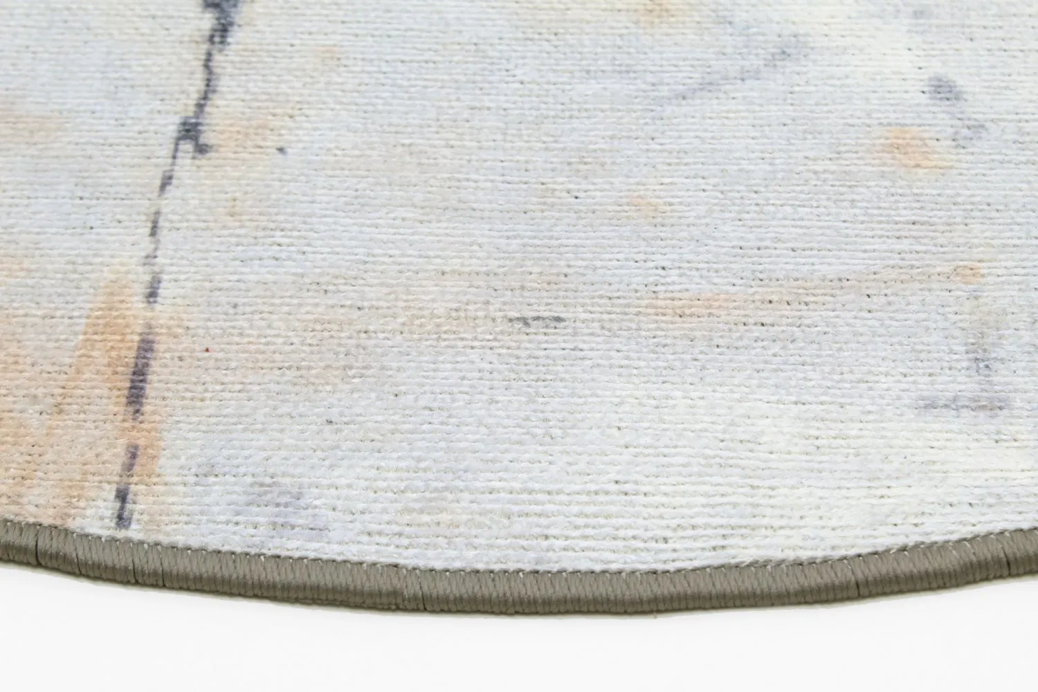 Rund Teppich - Melazzo (grau/bunt)