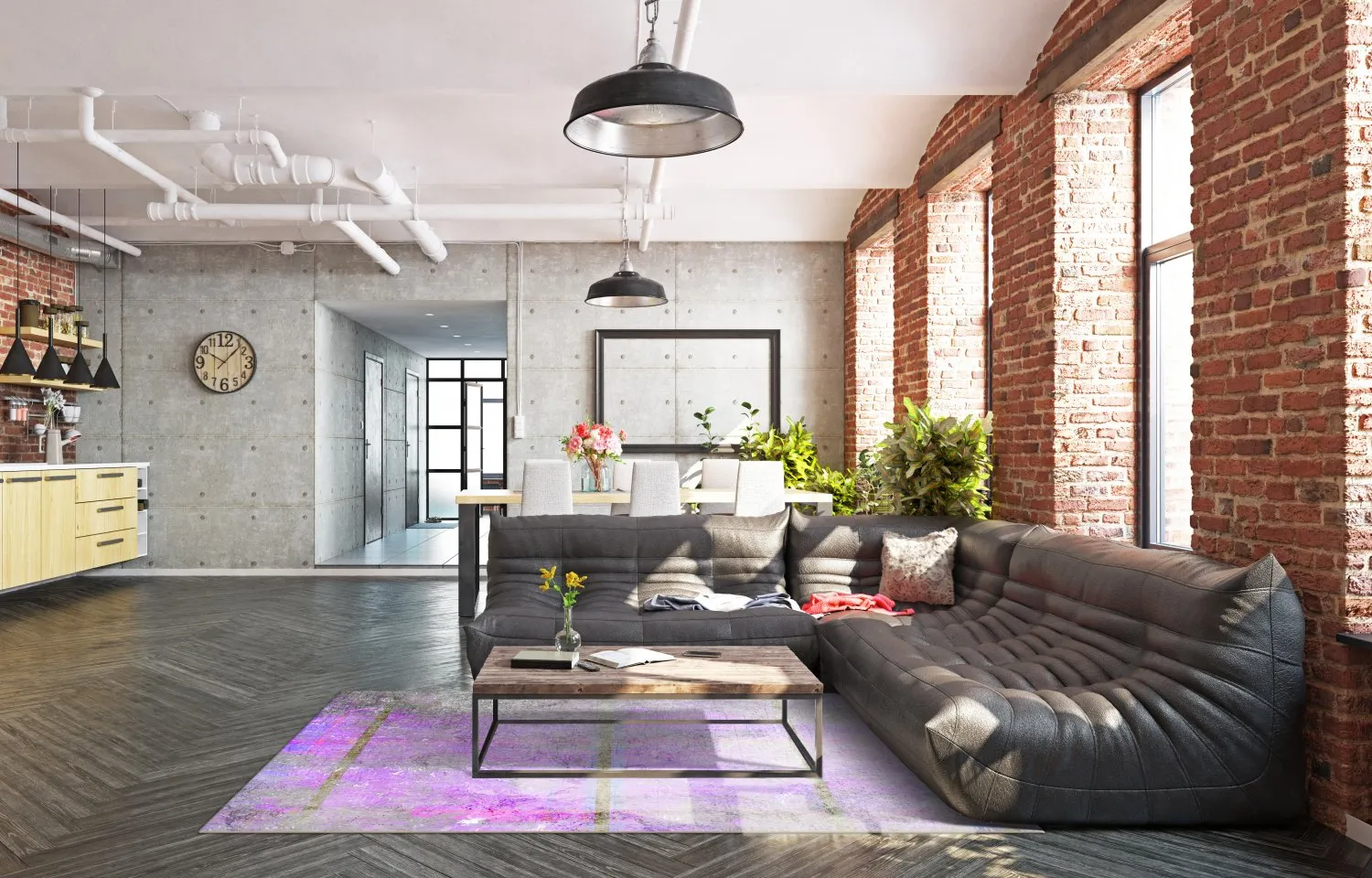 Tapis Wilton - Almada (violet)