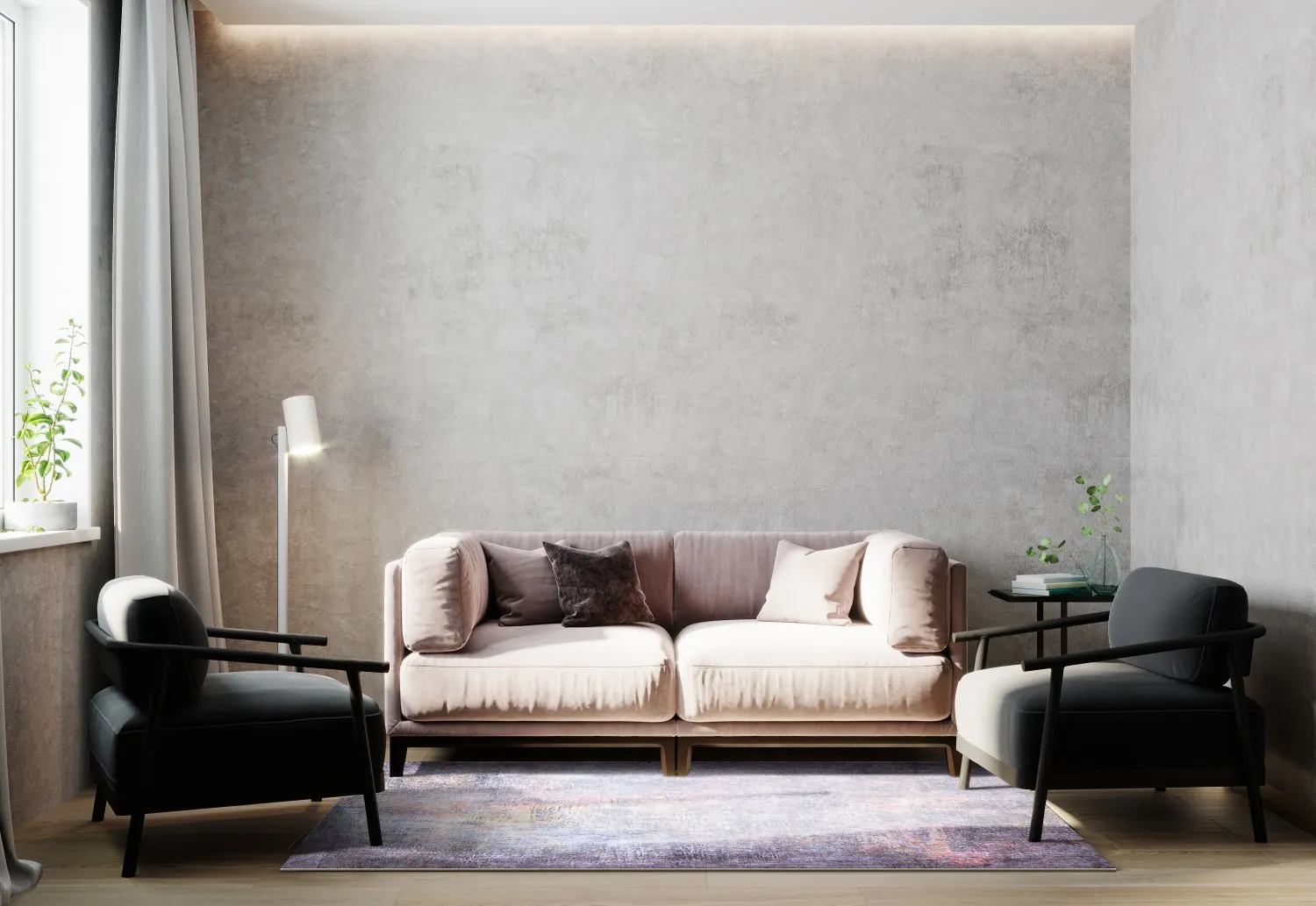 Wilton-Teppich - Tarnos (violett)