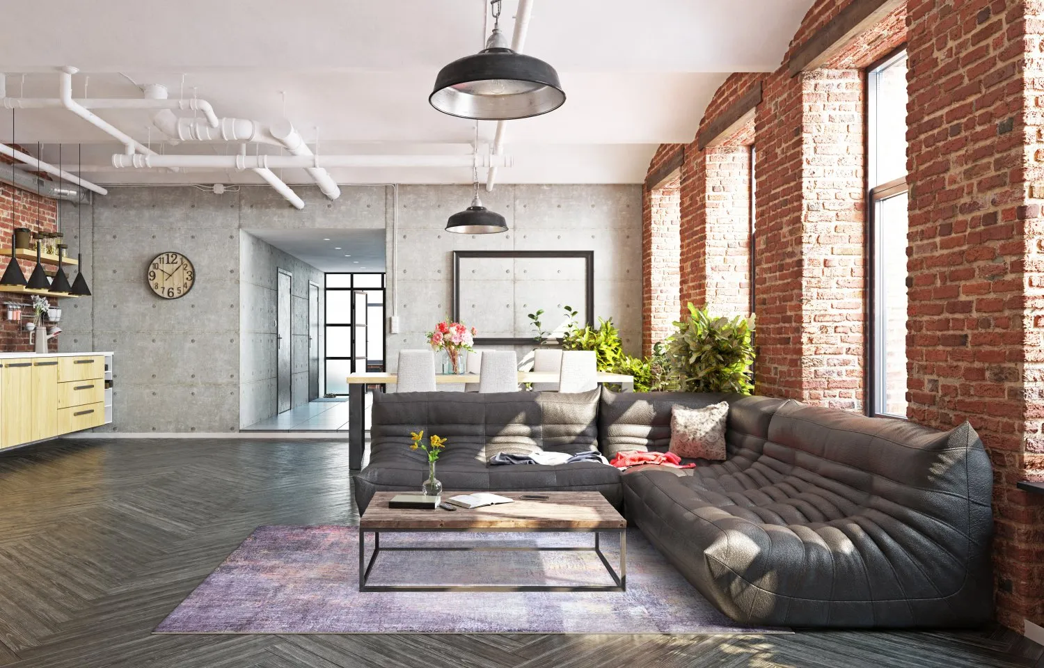 Wilton-Teppich - Tarnos (violett)