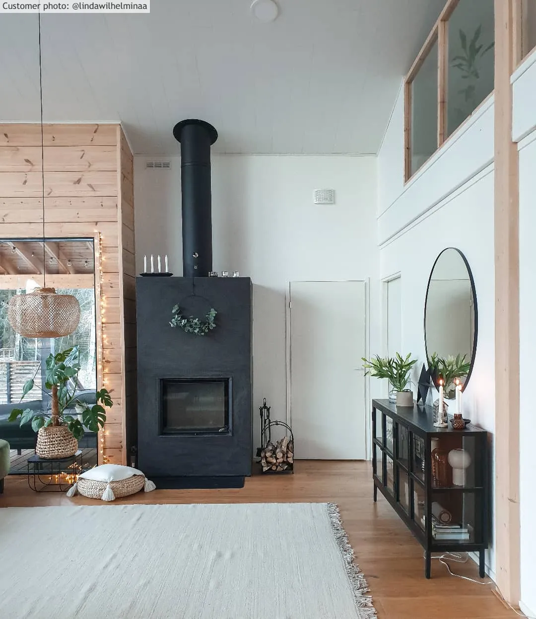 Flickenteppich - Silje (weiß)