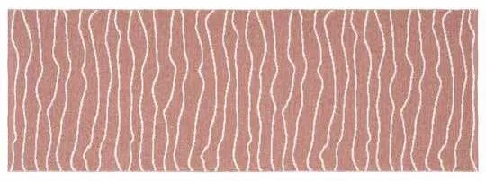 Tapis en plastique - Horredsmattan Line (rose)