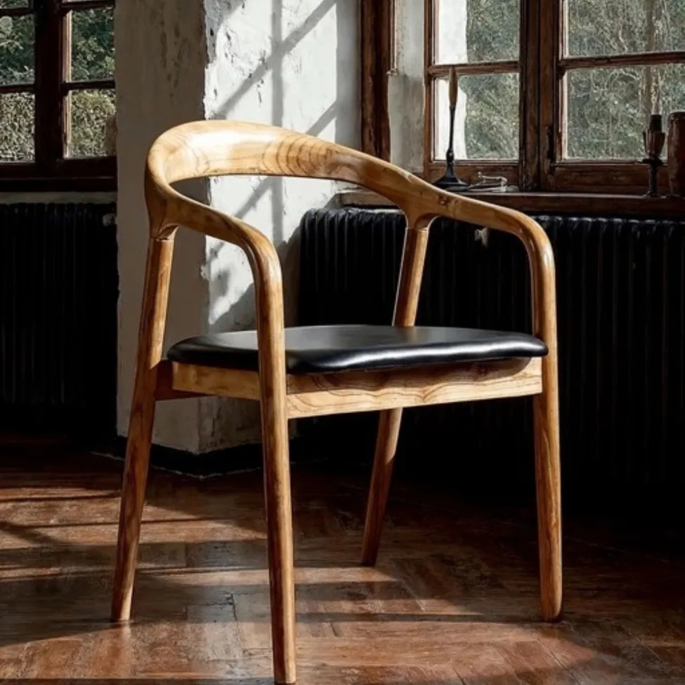 Fauteuil à accoudoirs - Aspa (nature) - 2 pièces