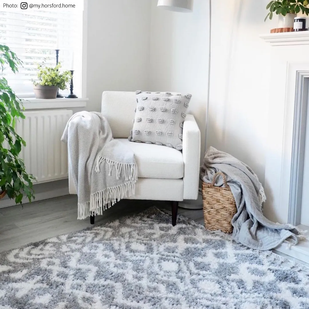 Hochflorteppiche - Loja (grau)