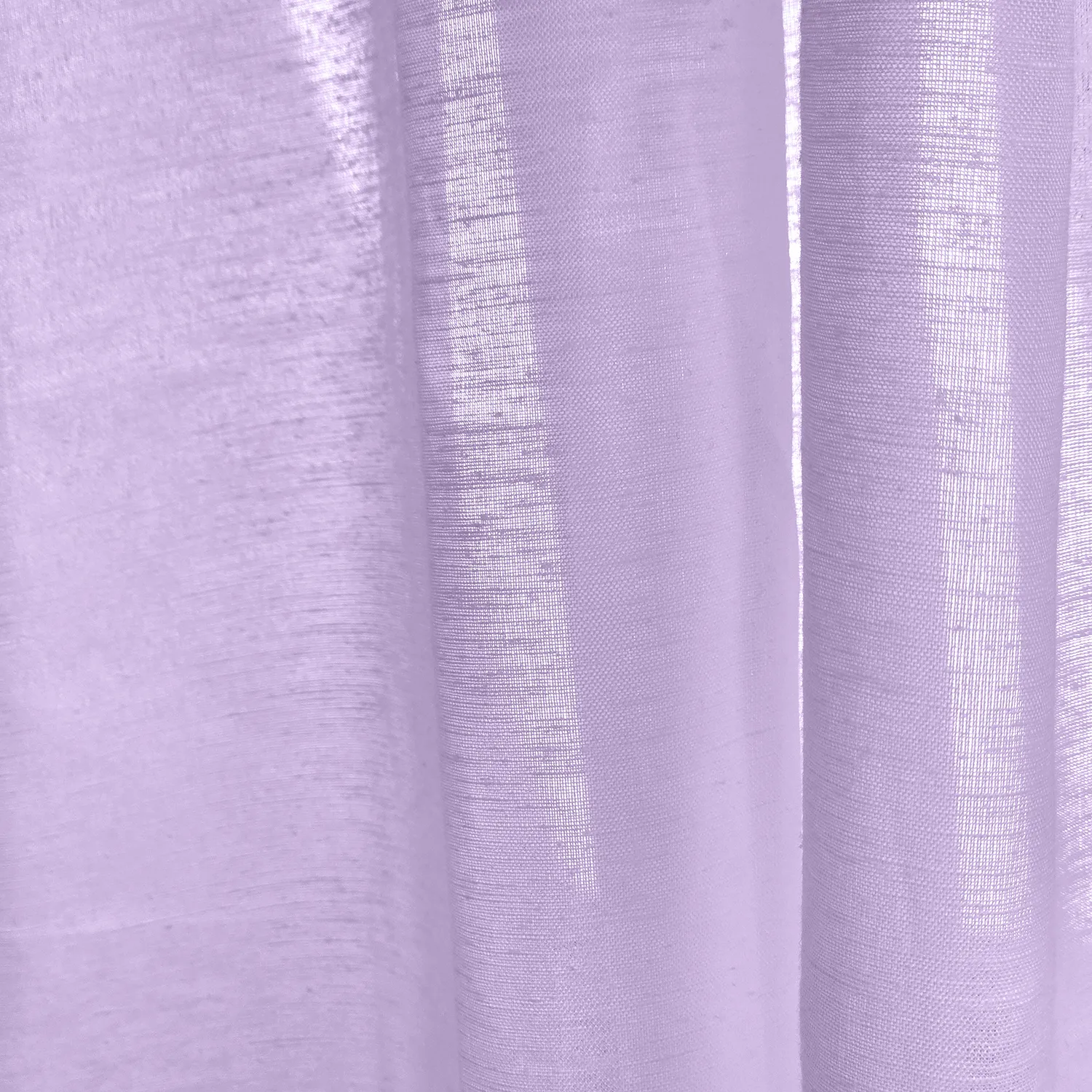 Rideaux Lot de 2 - Rideau mélange lin Lumira (violet)