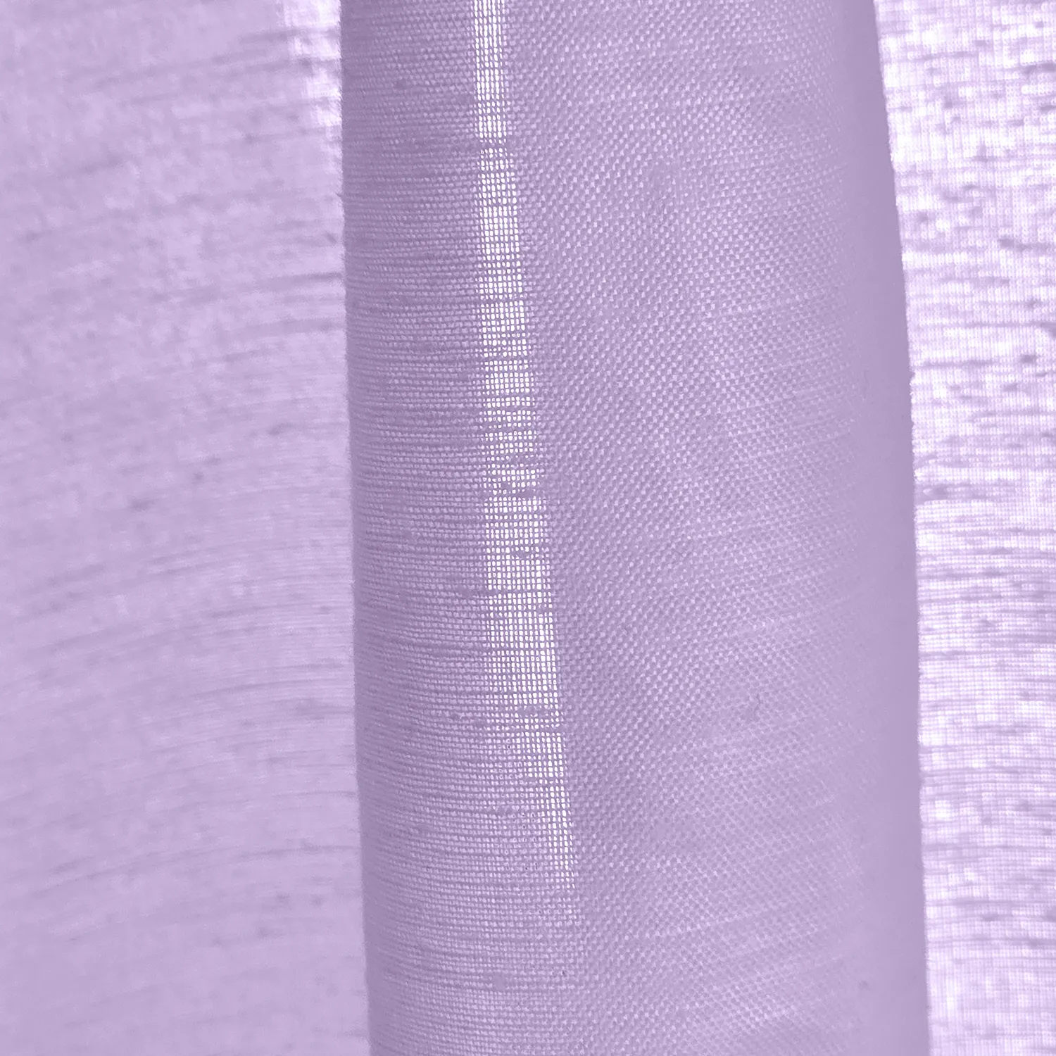 Rideaux Lot de 2 - Rideau mélange lin Lumira (violet)