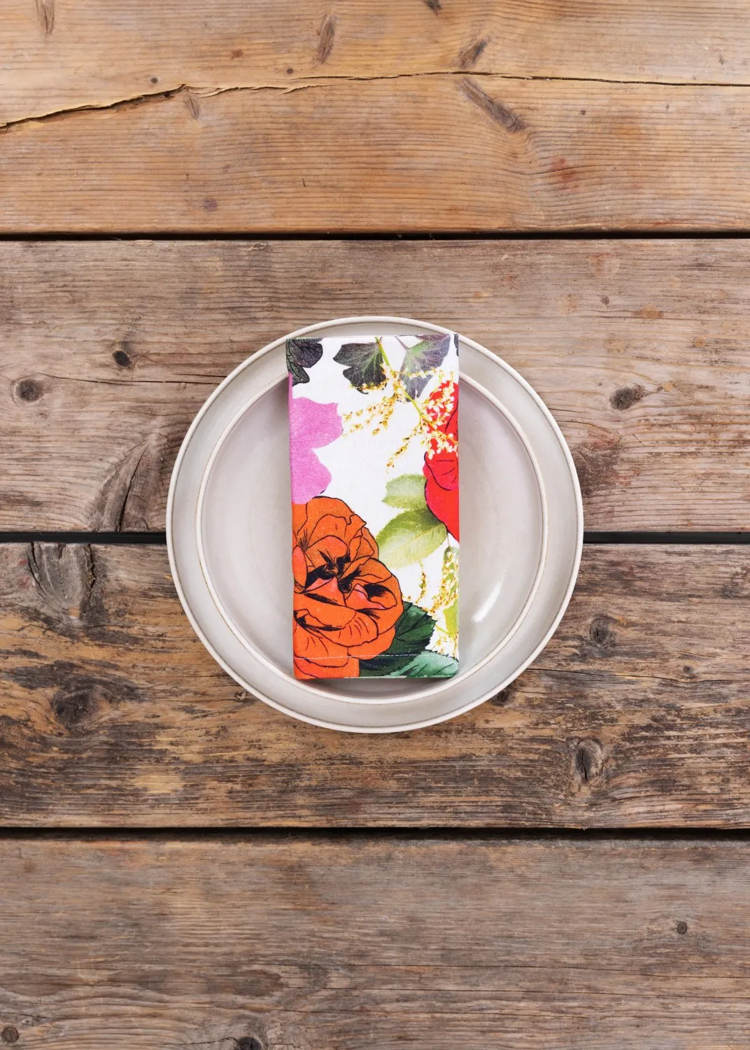 Serviette im 4er-Pack - Magic (rosa)