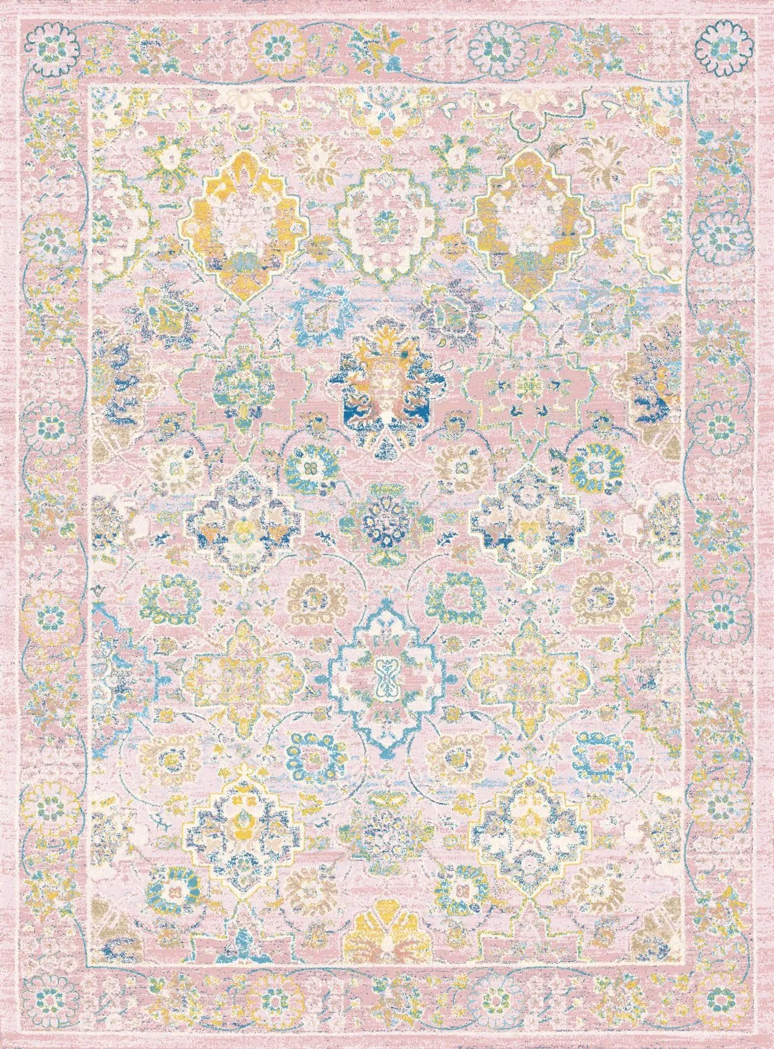 Tapis Wilton - Magnolia (rose)