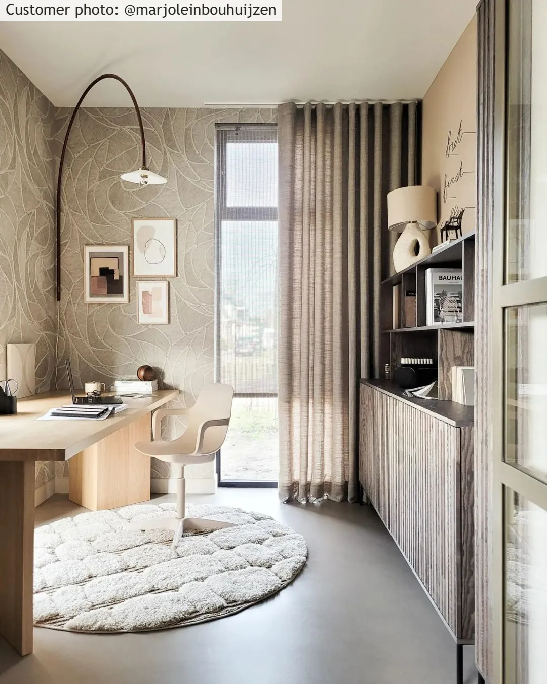 Runde Teppiche - Fondi (grau)