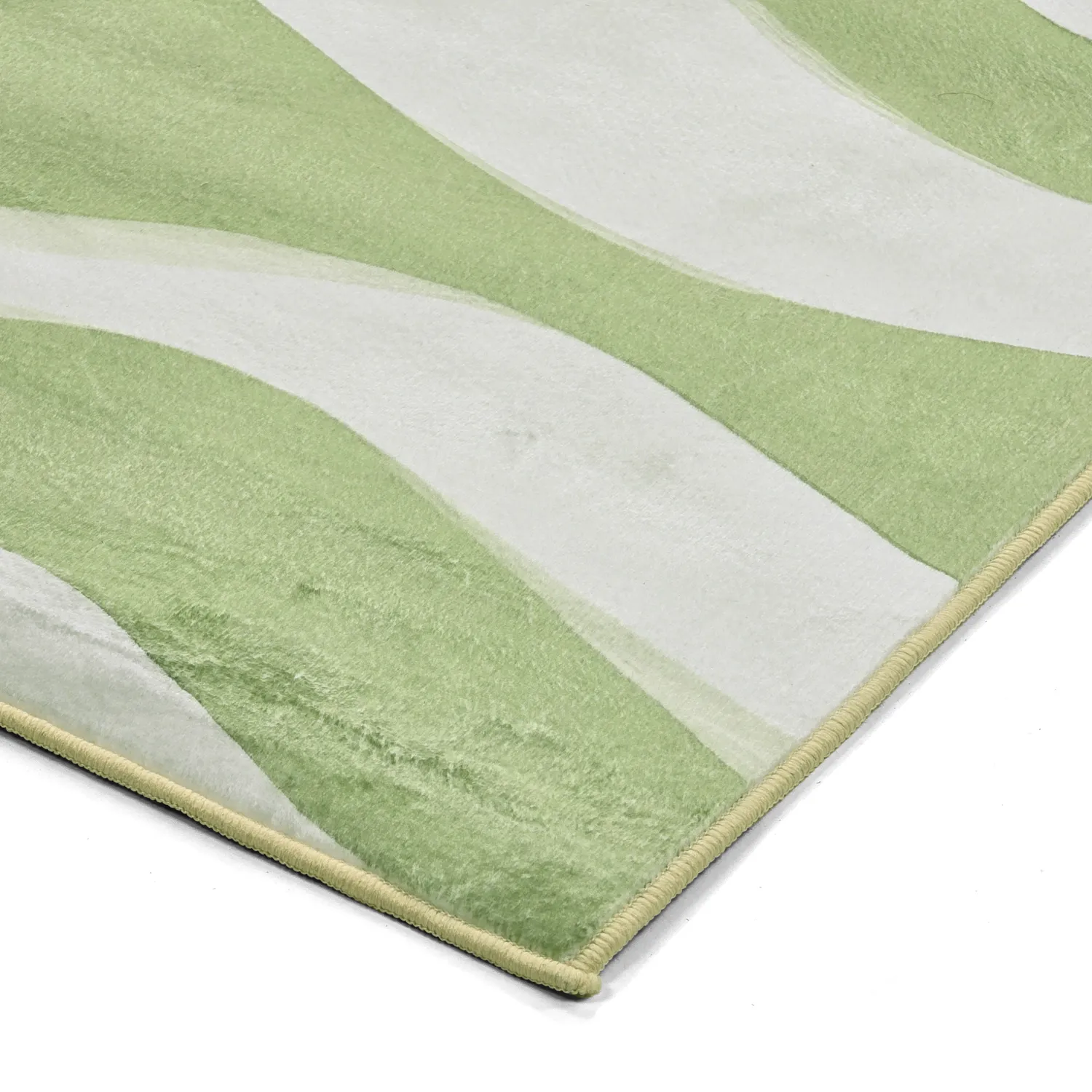 Wilton-Teppich - Marsala (grün/weiß)