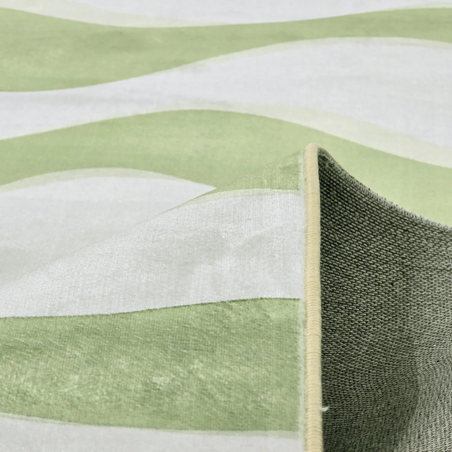 Wilton-Teppich - Marsala (grün/weiß)