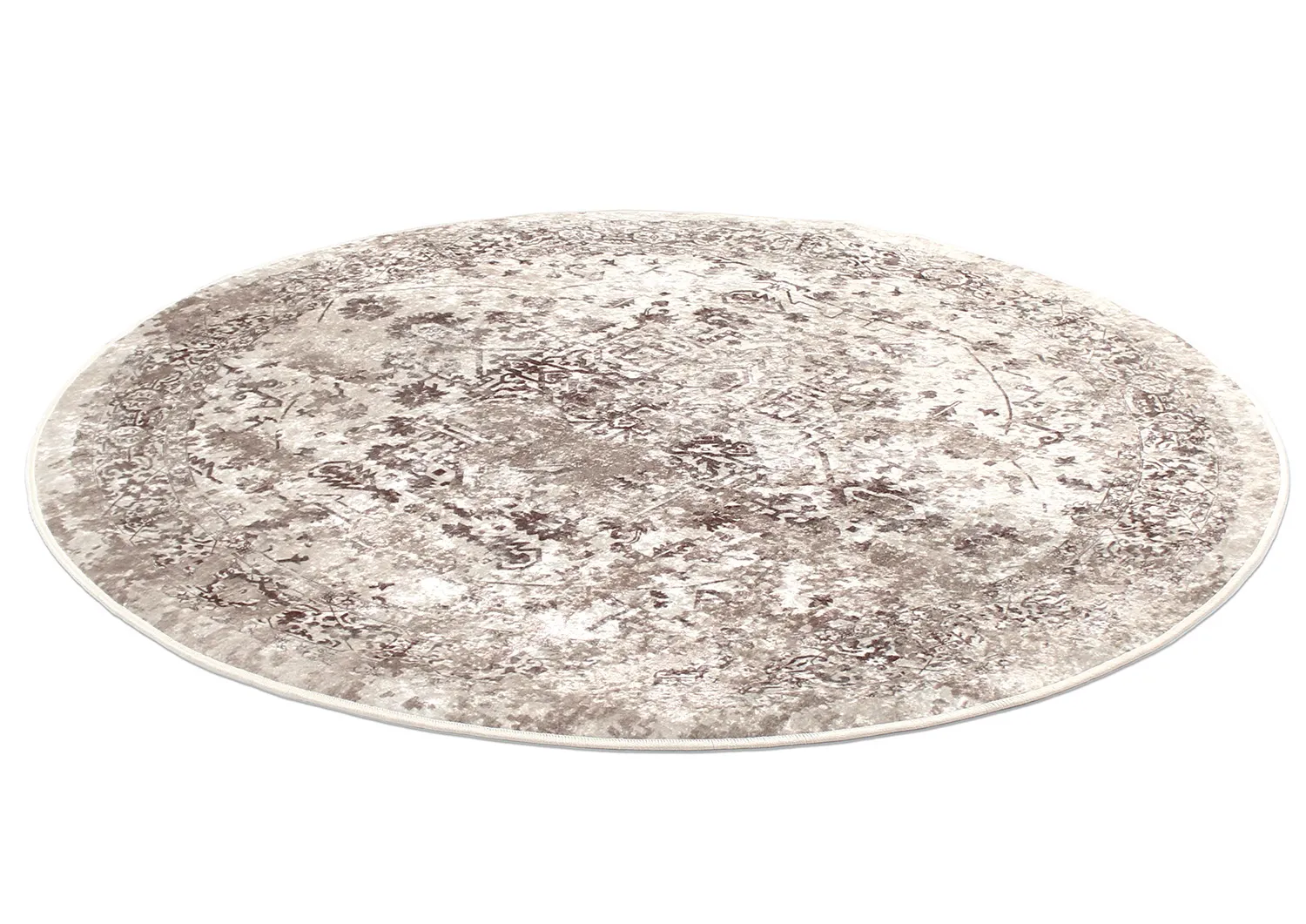 Tapis rond - Mateur (gris)