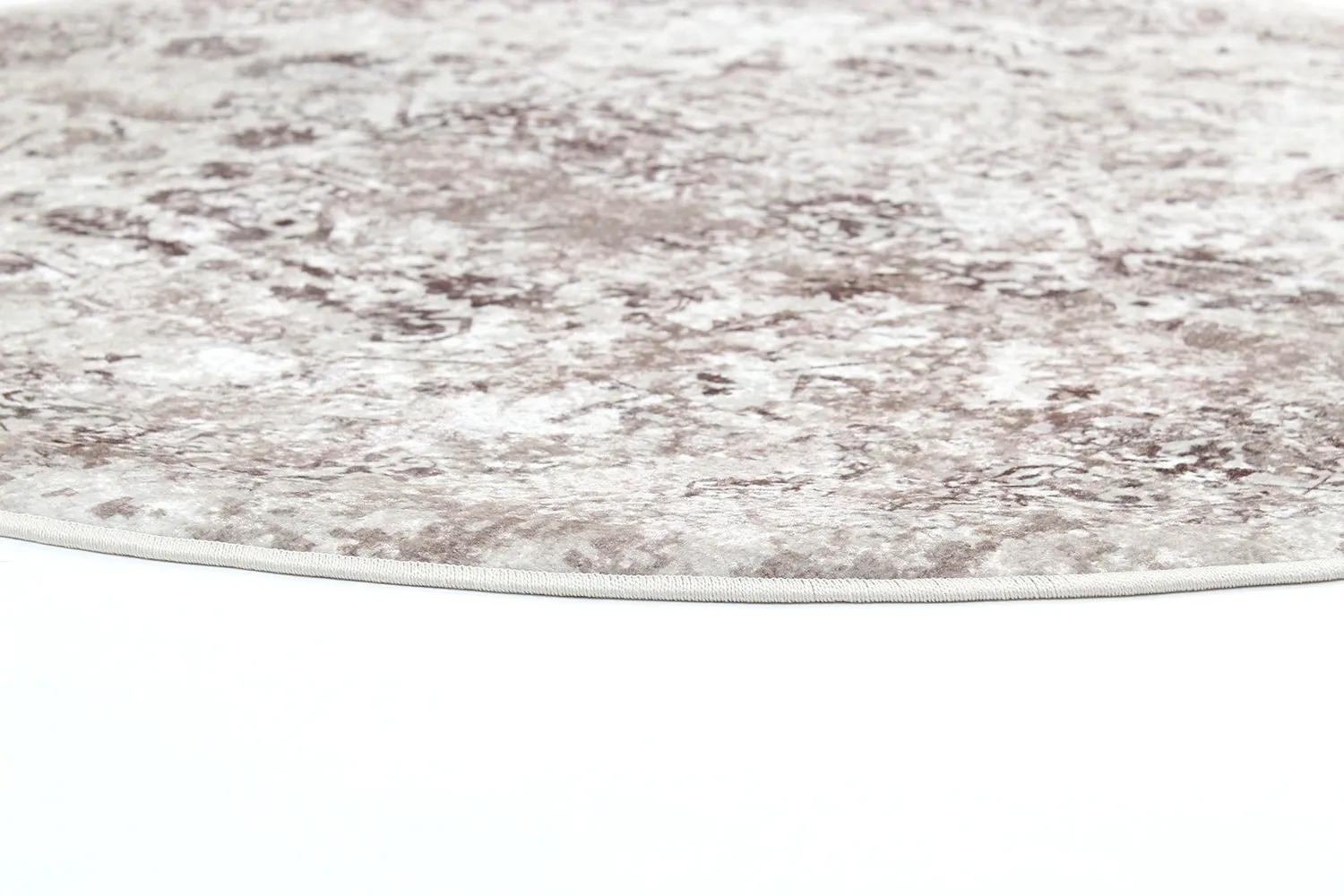 Tapis rond - Mateur (gris)