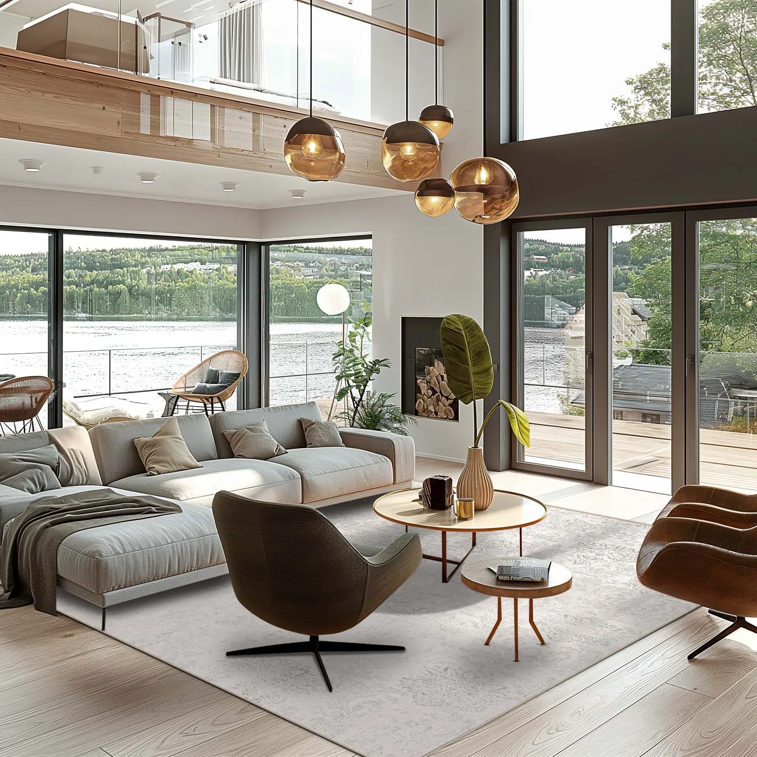 Wilton-Teppich - Abyar (grau)