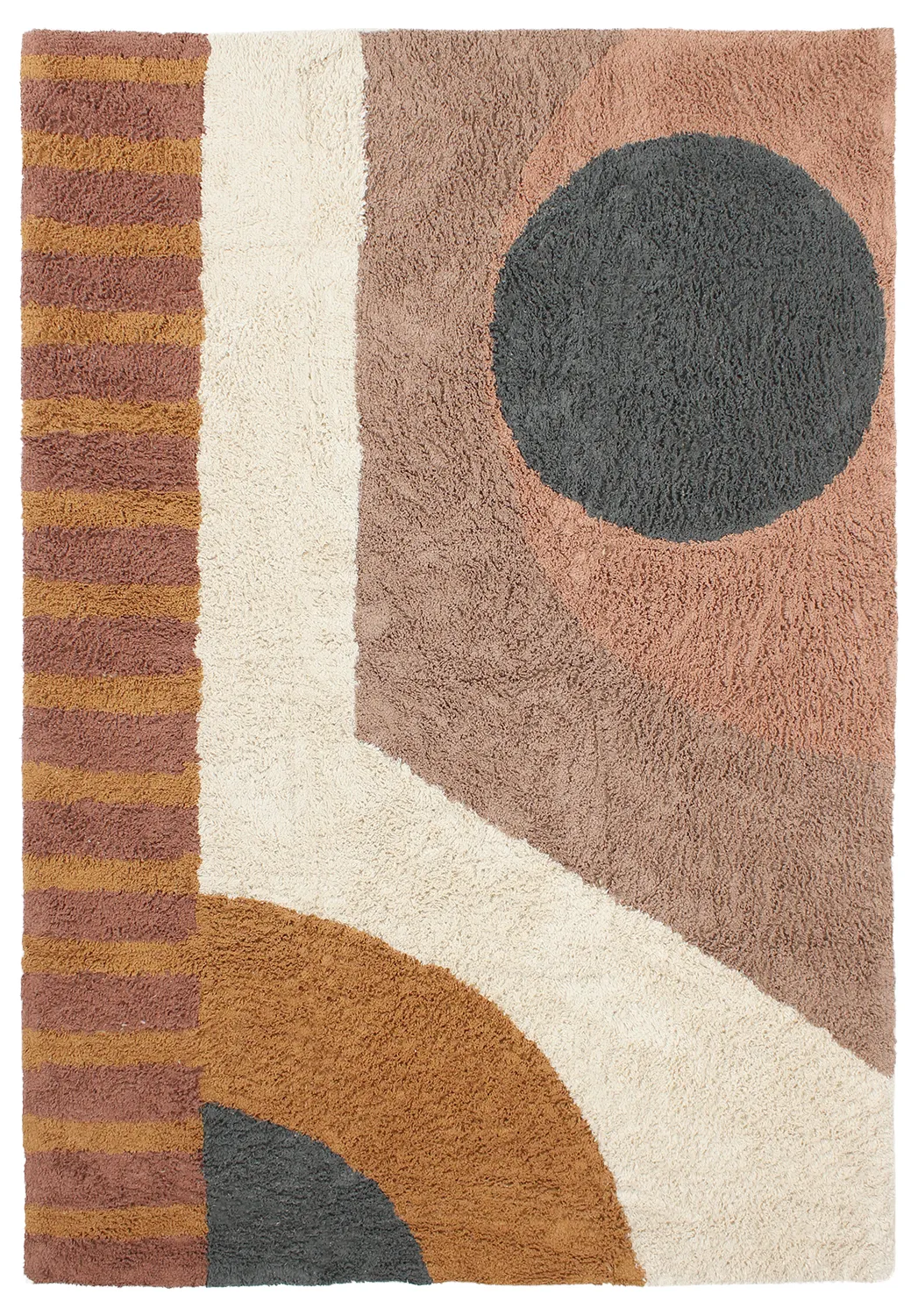 Tapis à poils longs - Alpe Natural Cotton Shaggy (multi)