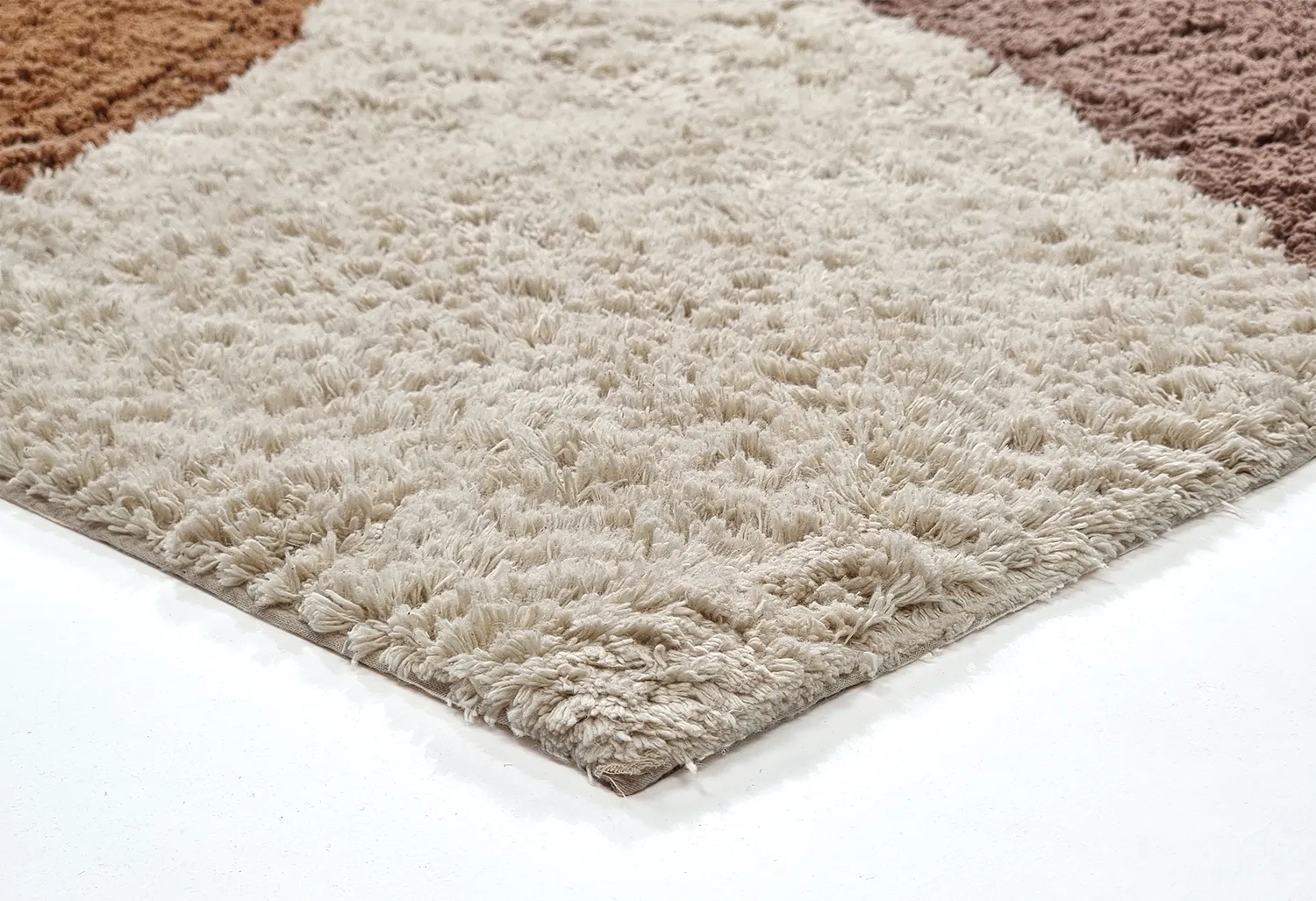 Tapis à poils longs - Alpe Natural Cotton Shaggy (multi)