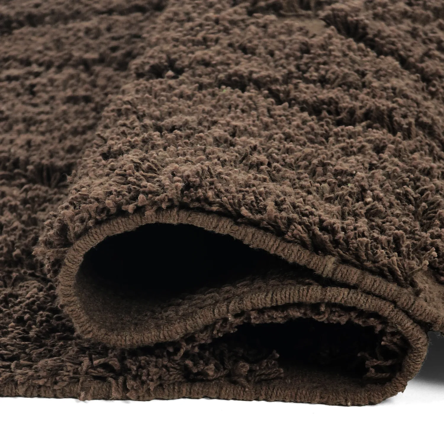 Hochflorteppiche - Amberley Natural Cotton Shaggy (braun)