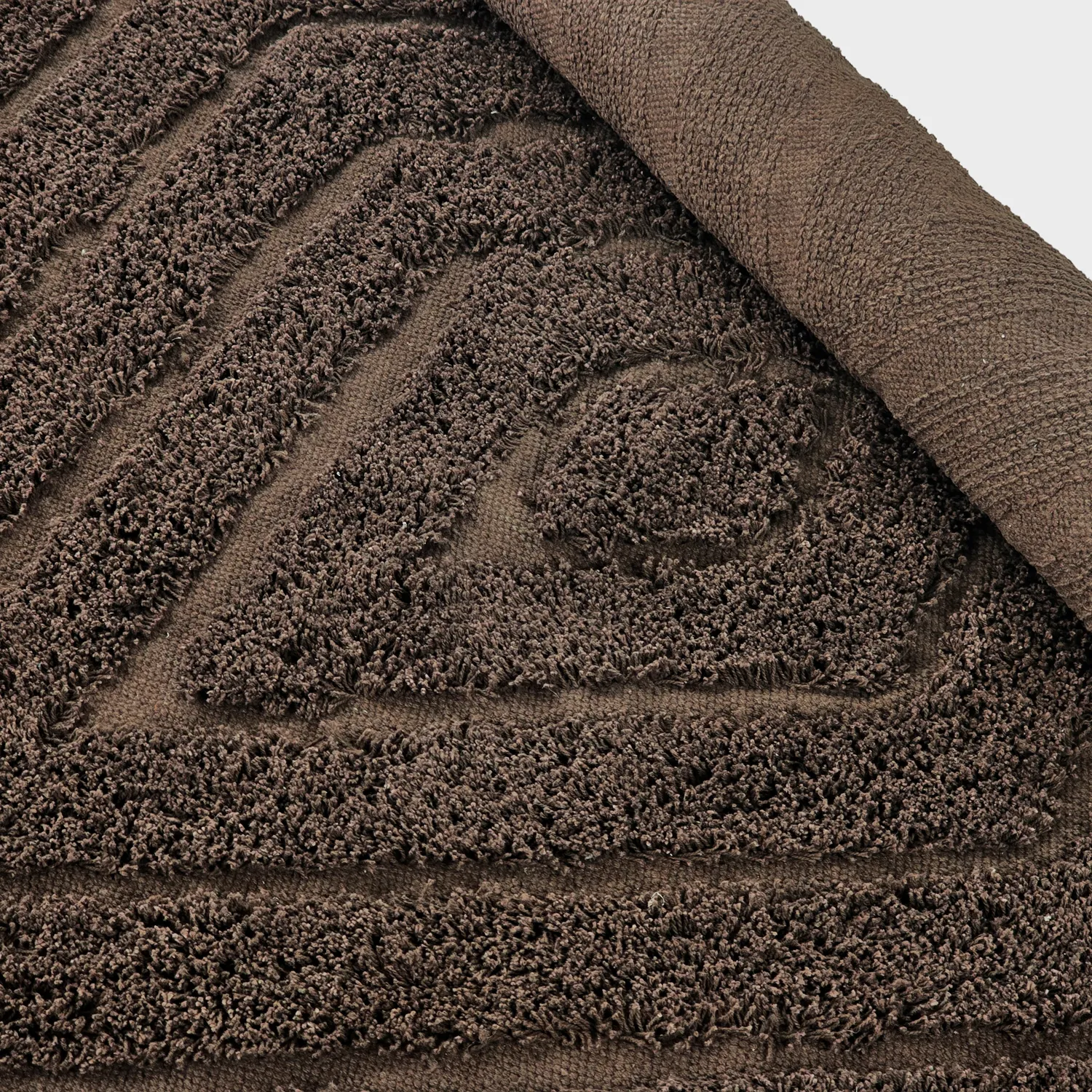 Hochflorteppiche - Amberley Natural Cotton Shaggy (braun)