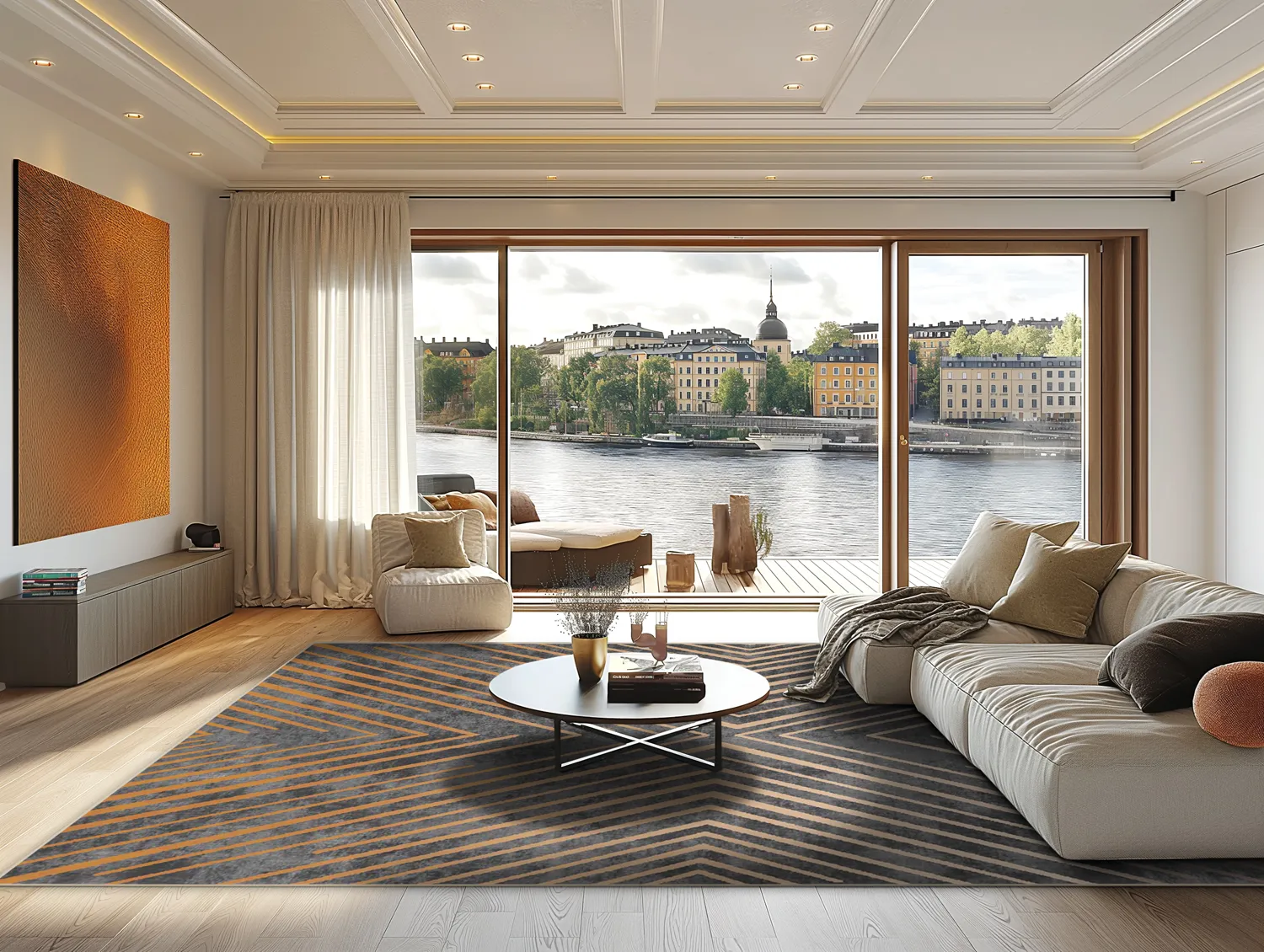 Tapis Wilton - Amorgos (nuage)