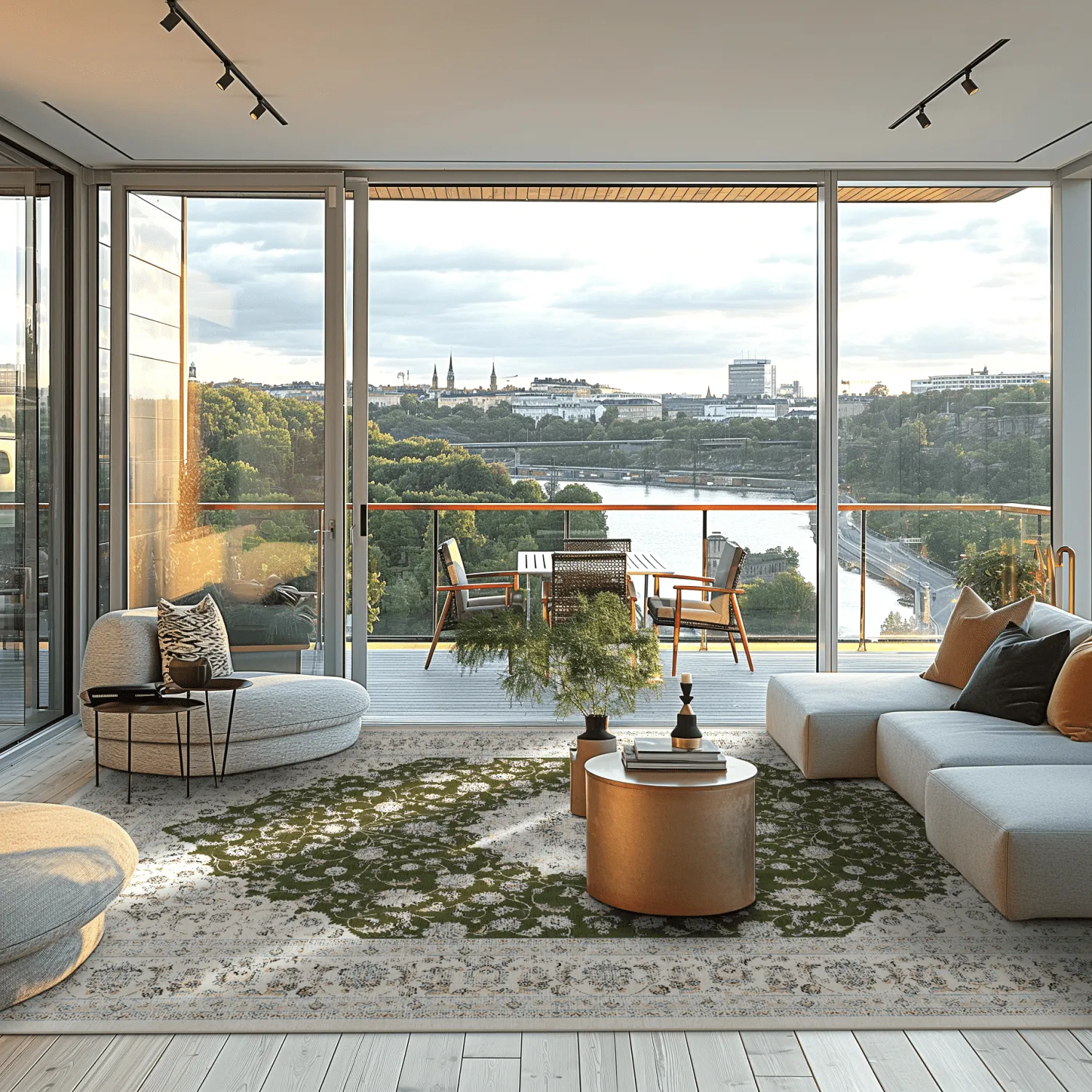 Wilton-Teppich - Arabella (grün)