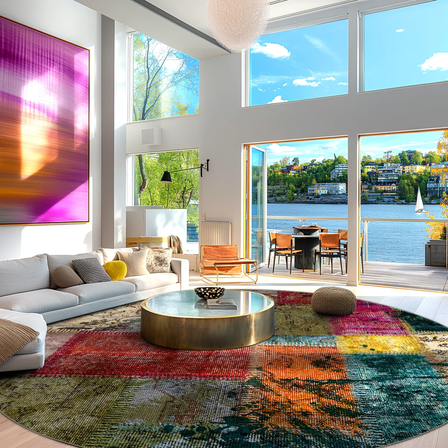 Rund Teppich - Ariana (multi)