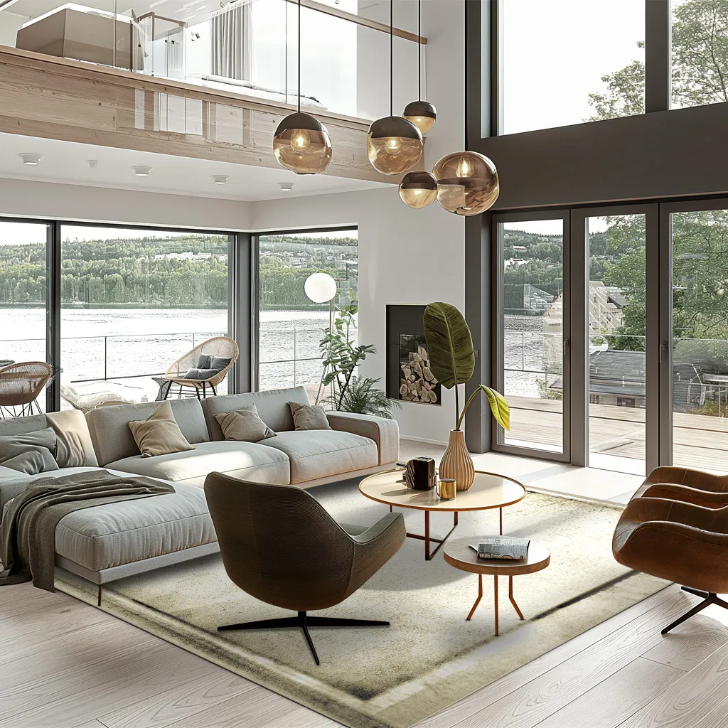 Wilton-Teppich - Arriate (beige/grau)