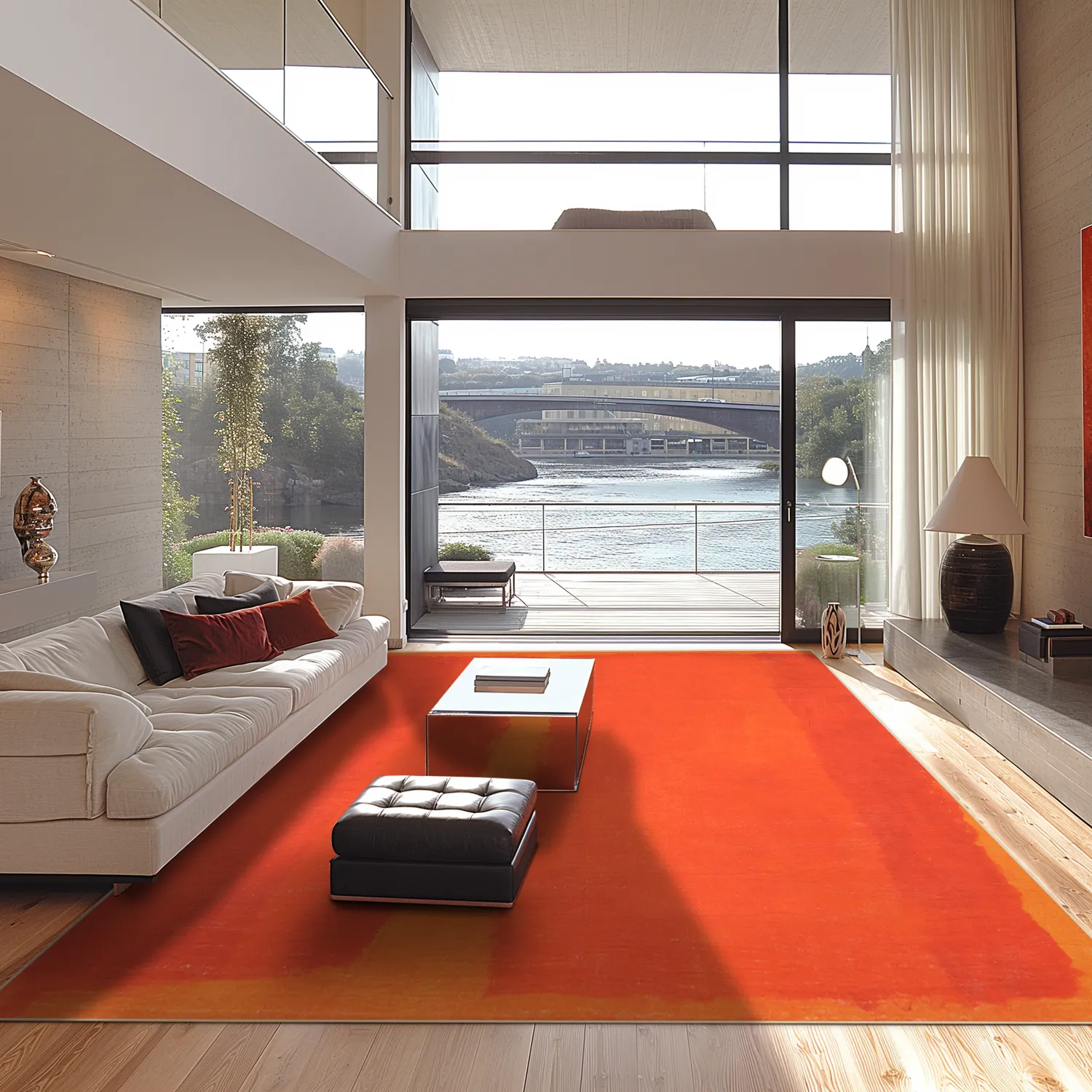 Wilton-Teppich - Asti (orange)