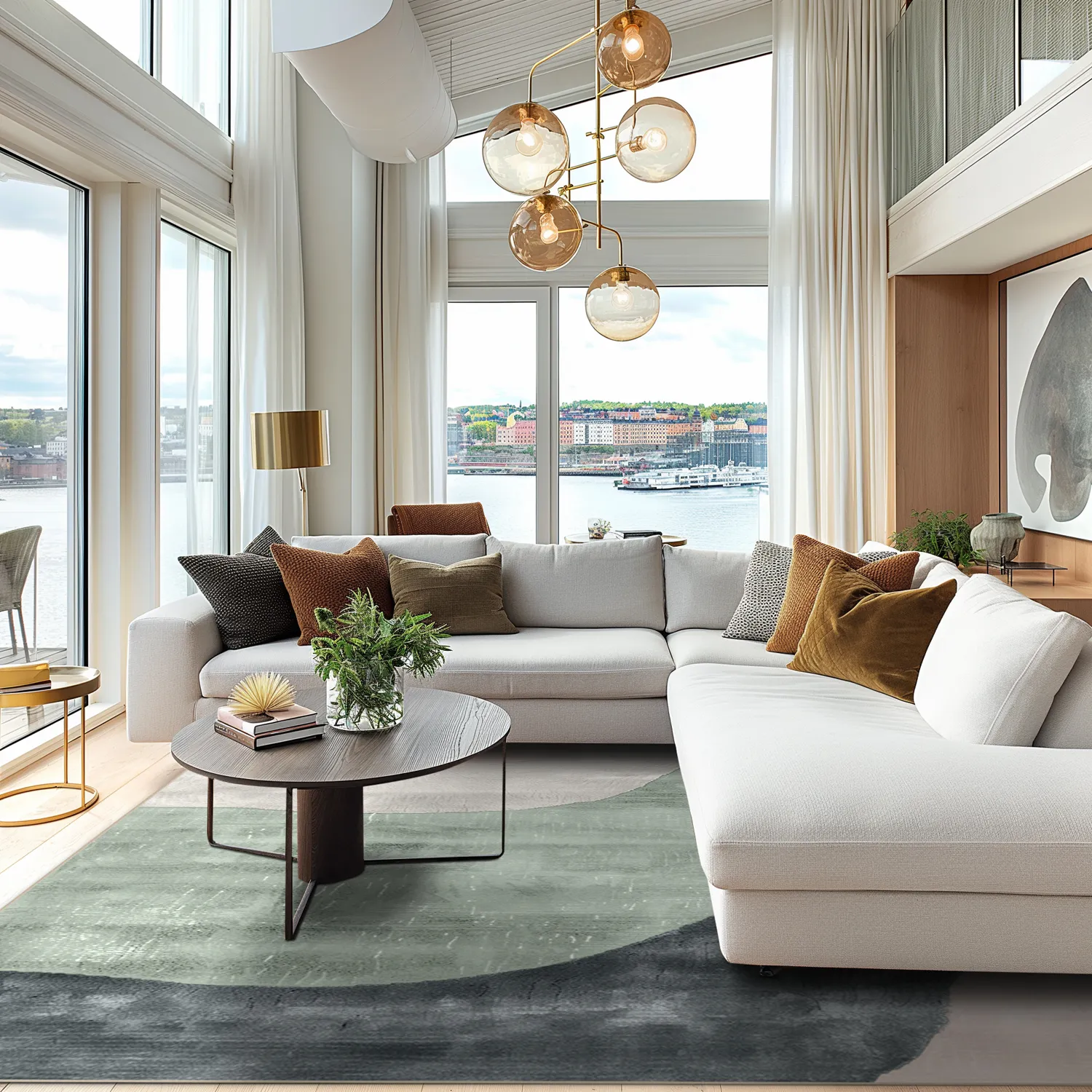 Wilton-Teppich - Barcelona (grün)