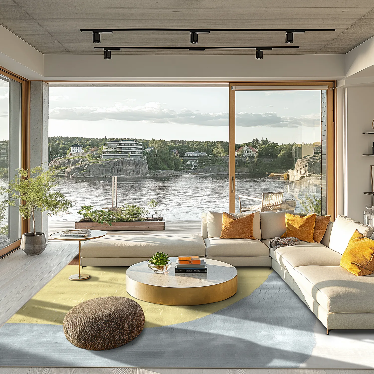 Wilton-Teppich - Barcelona (gelb)