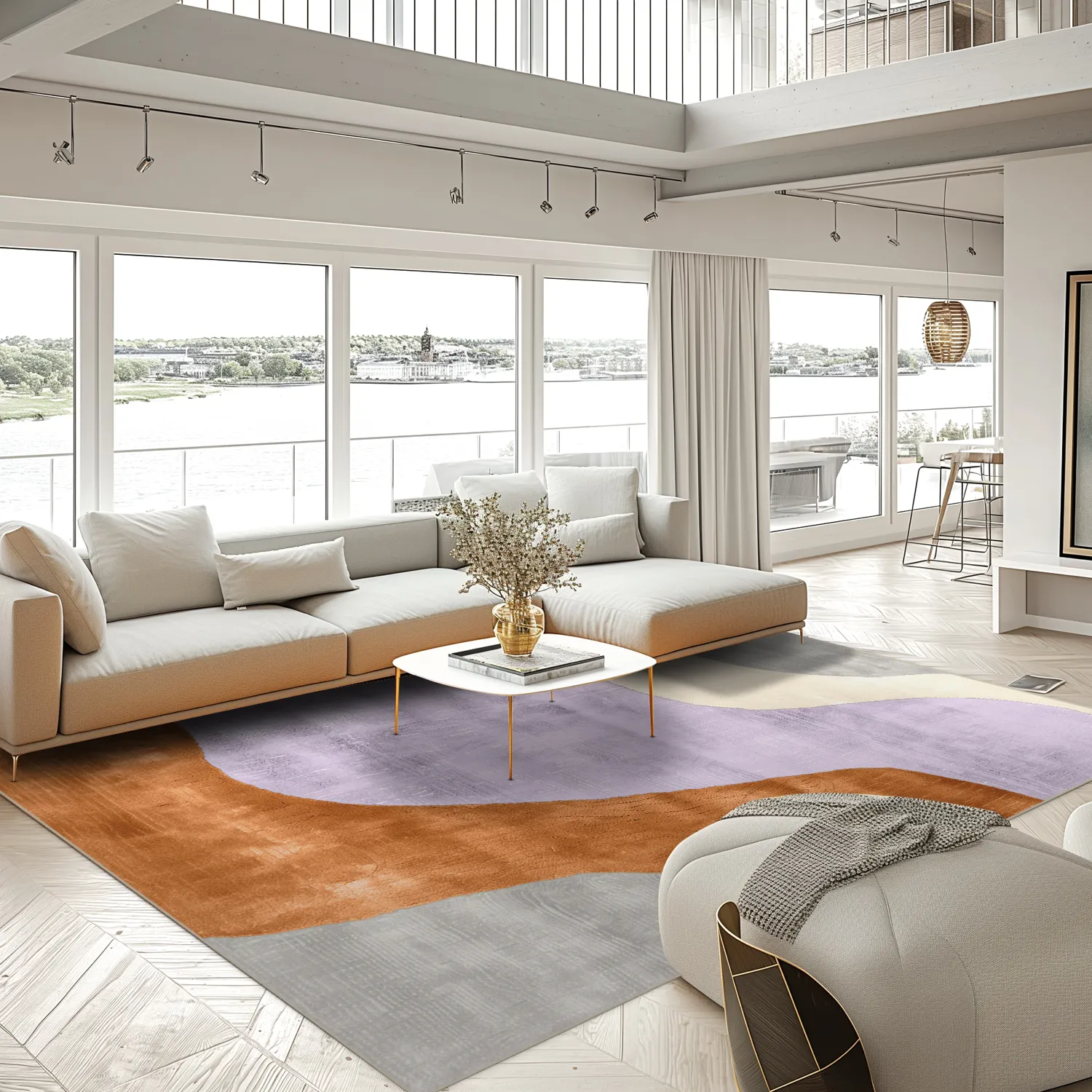 Tapis Wilton - Barcelone (lavande)