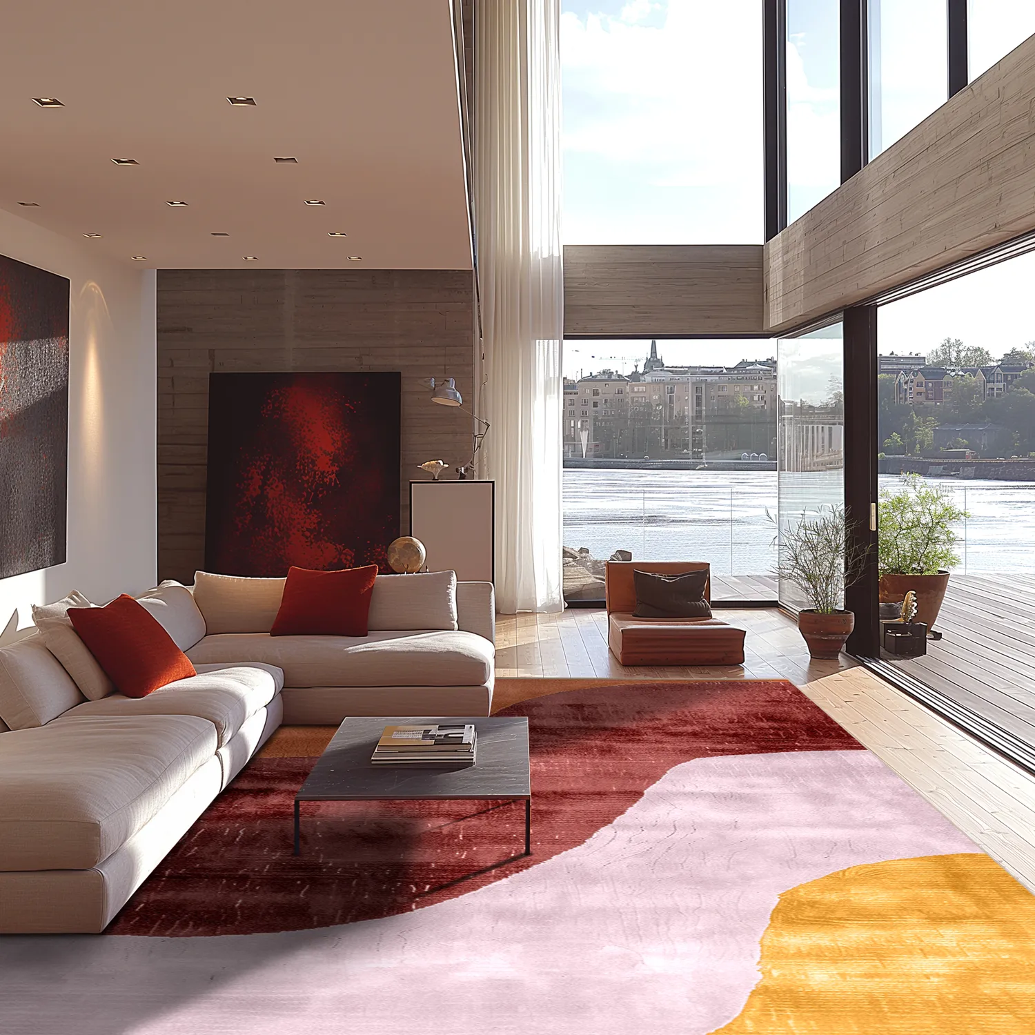 Tapis Wilton - Barcelone (violet)