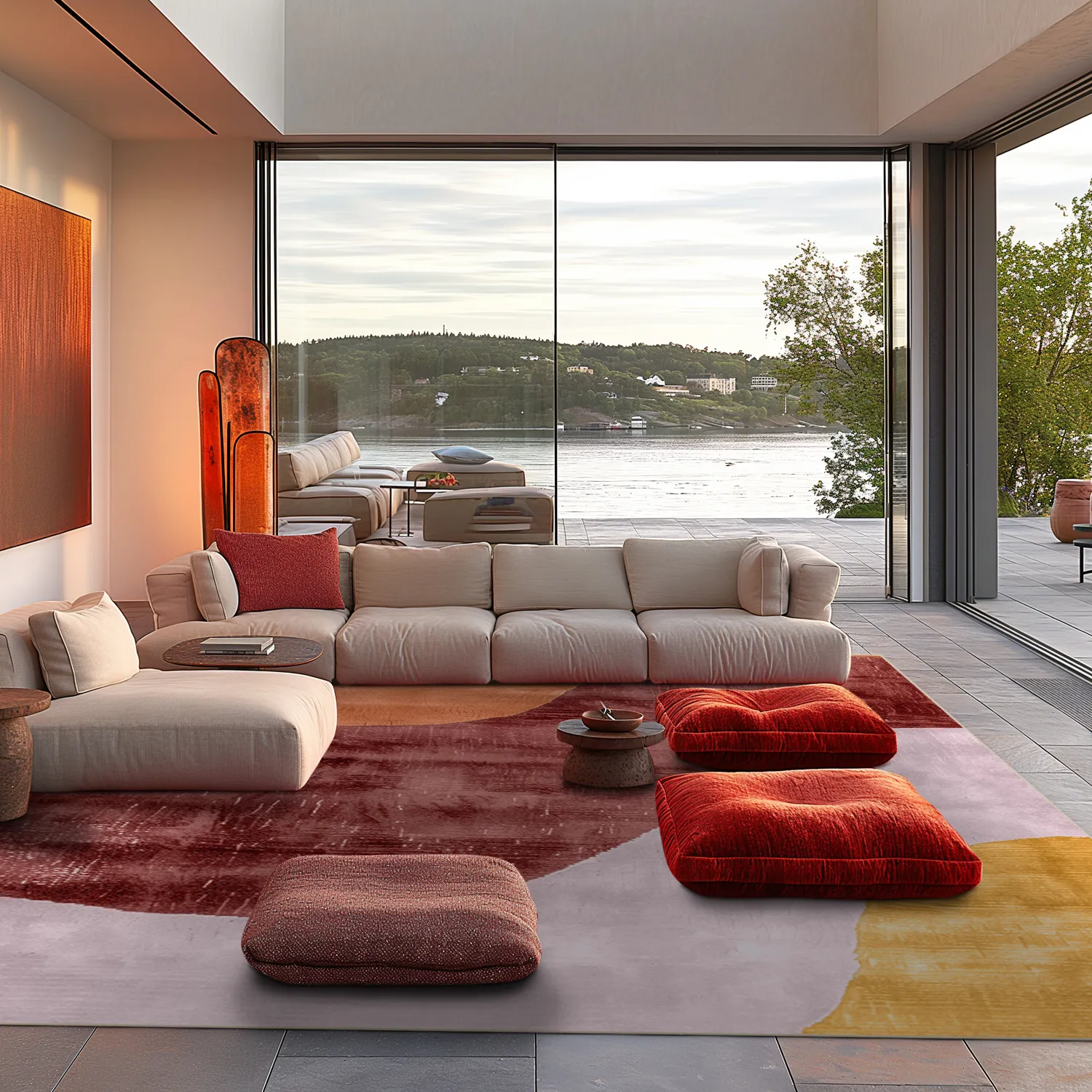 Tapis Wilton - Barcelone (violet)