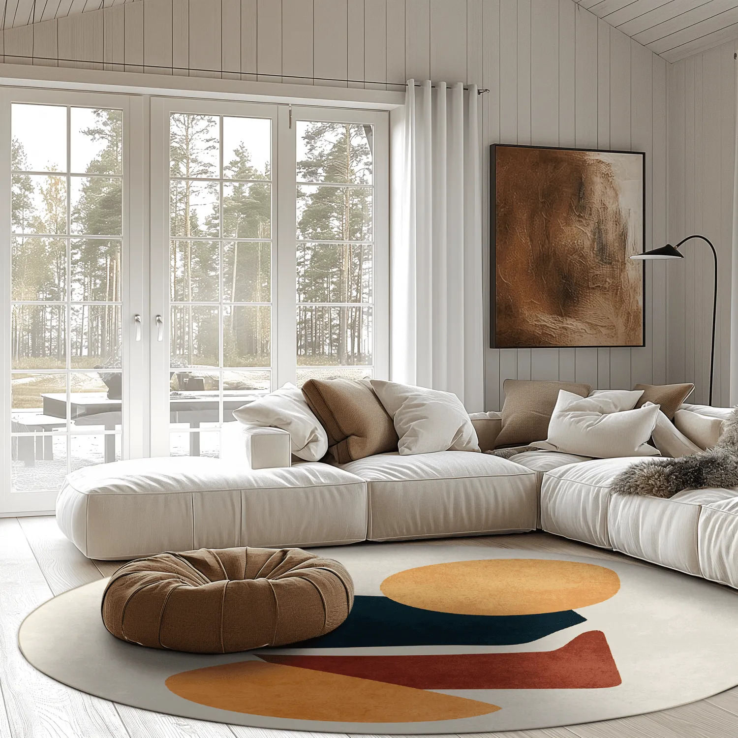 Rund Teppich - Beira (multi)