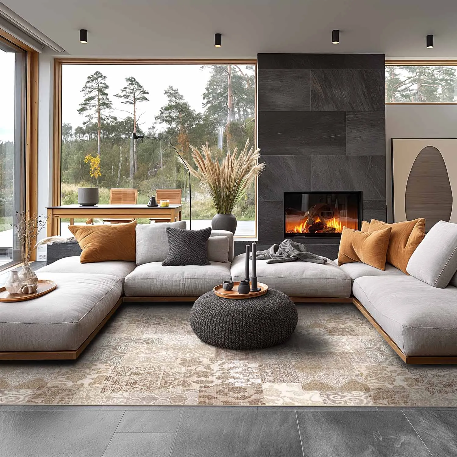 Wilton-Teppich - Carthage (beige)