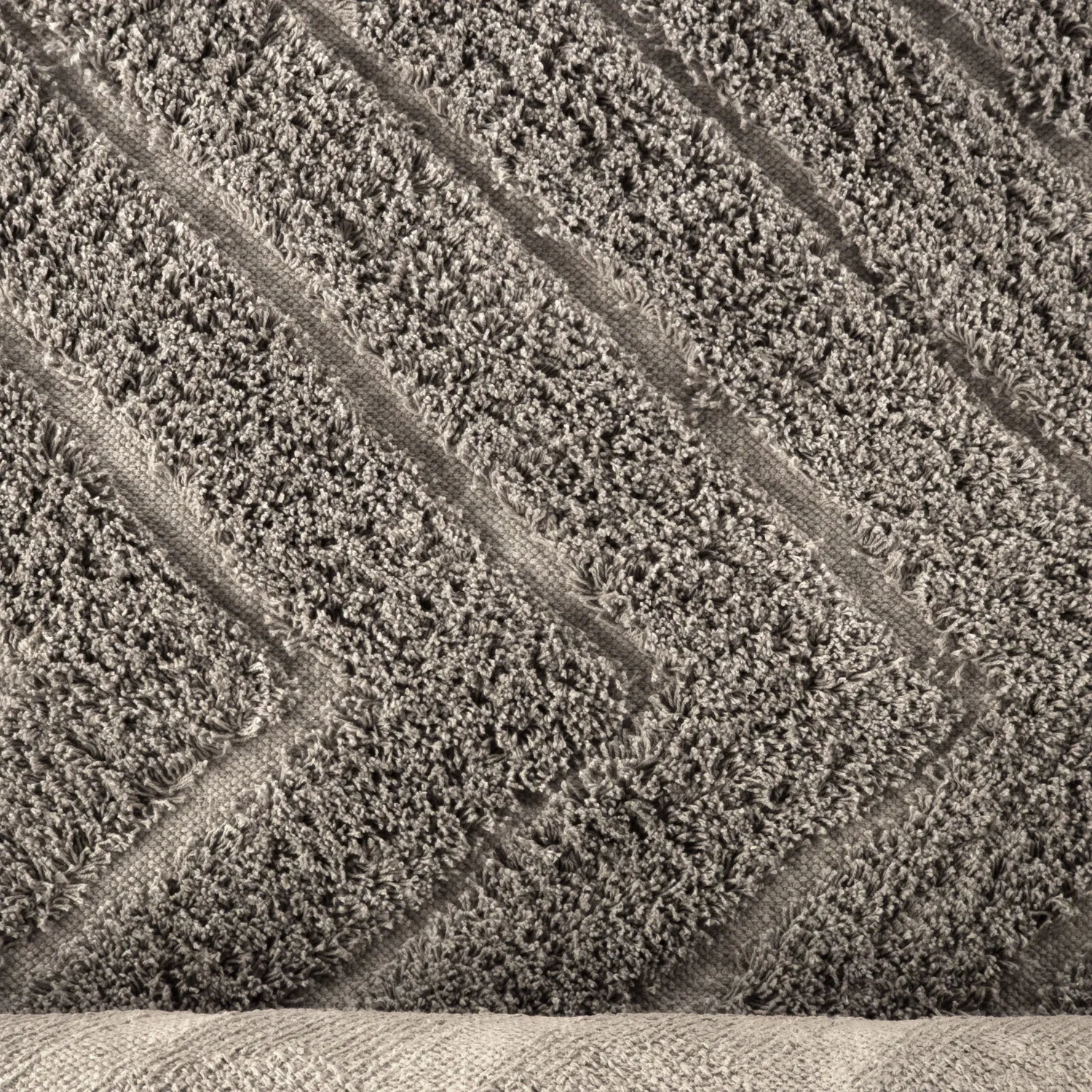 Hochflorteppiche - Conara Natural Cotton Shaggy (taupe)
