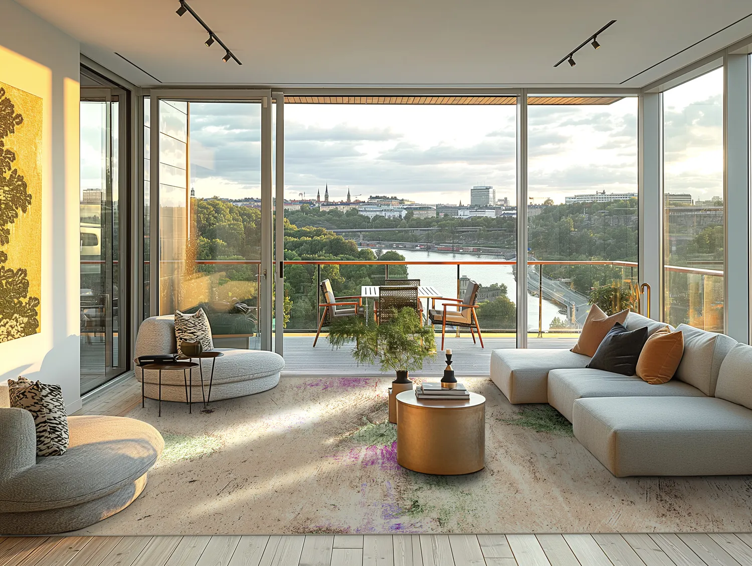 Wilton-Teppich - Dimos (beige/multi)