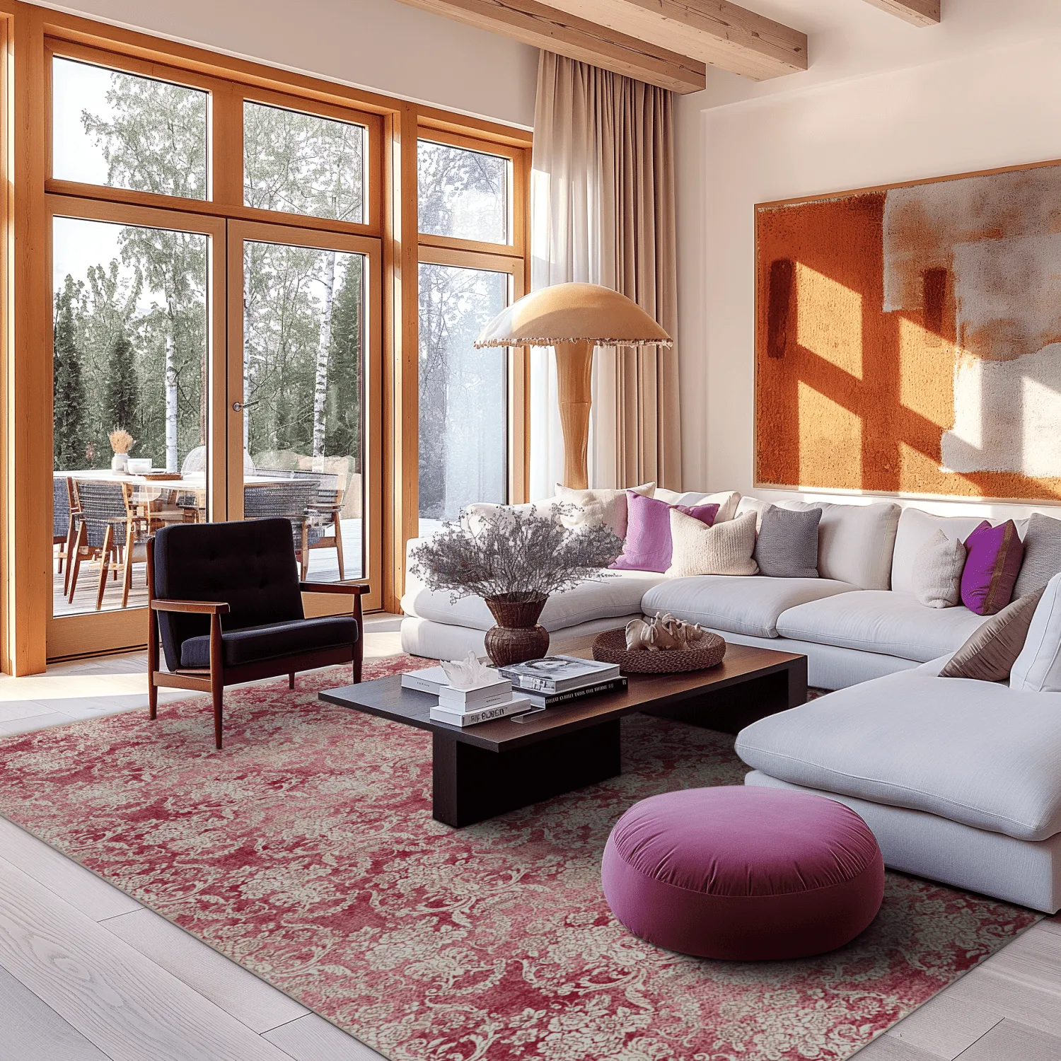 Tapis Wilton - Edirne (rose)