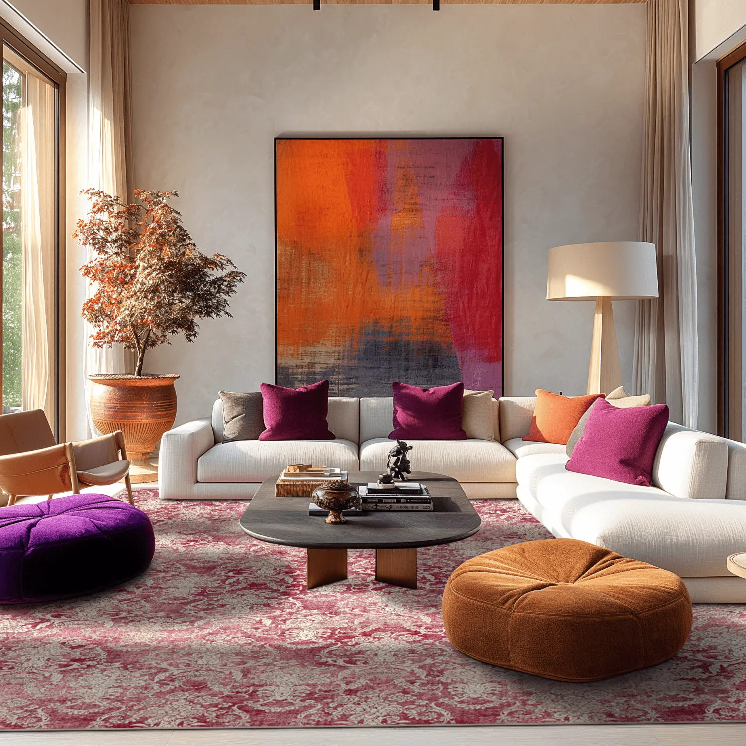 Tapis Wilton - Edirne (rose)